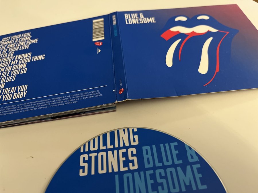 Rolling Stones - Blue & Lonesome (NM/vg+) shelfwear digi