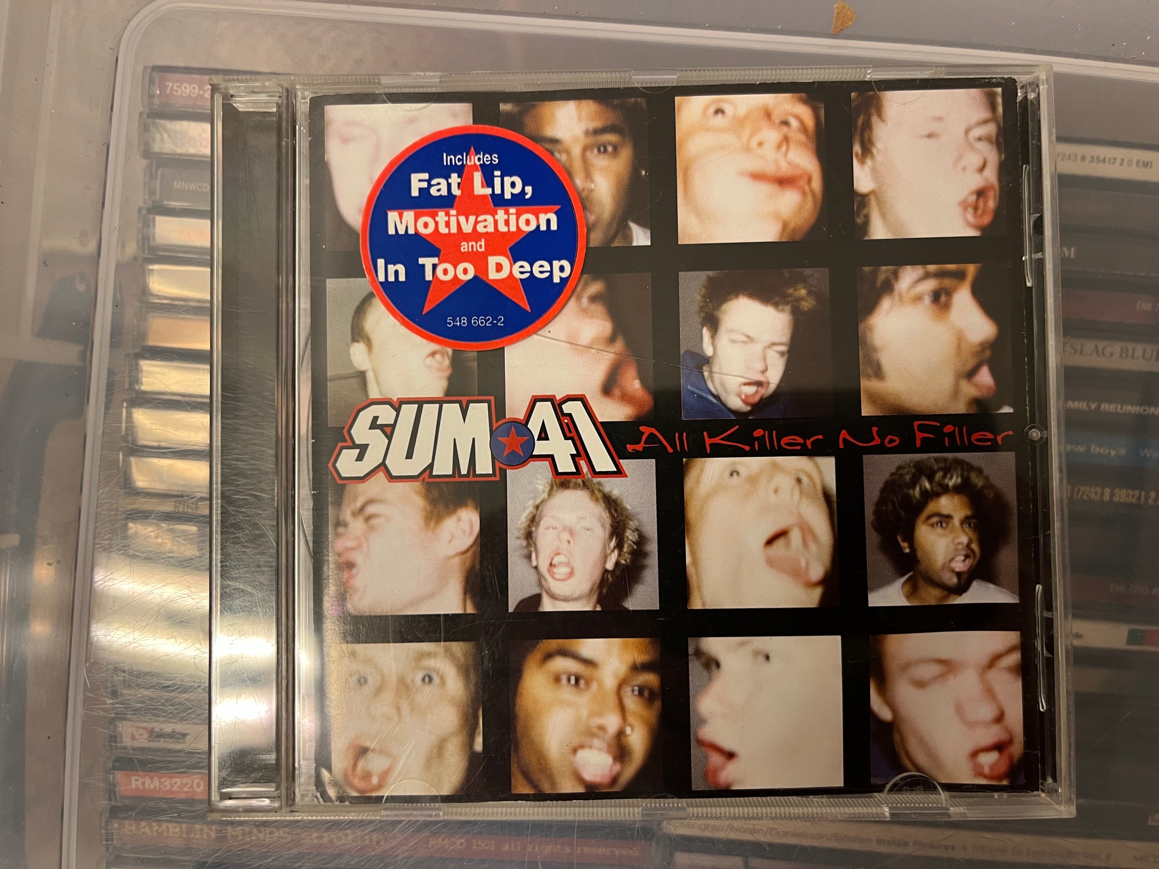 Sum 41 – All Killer No Filler (NM/NM)