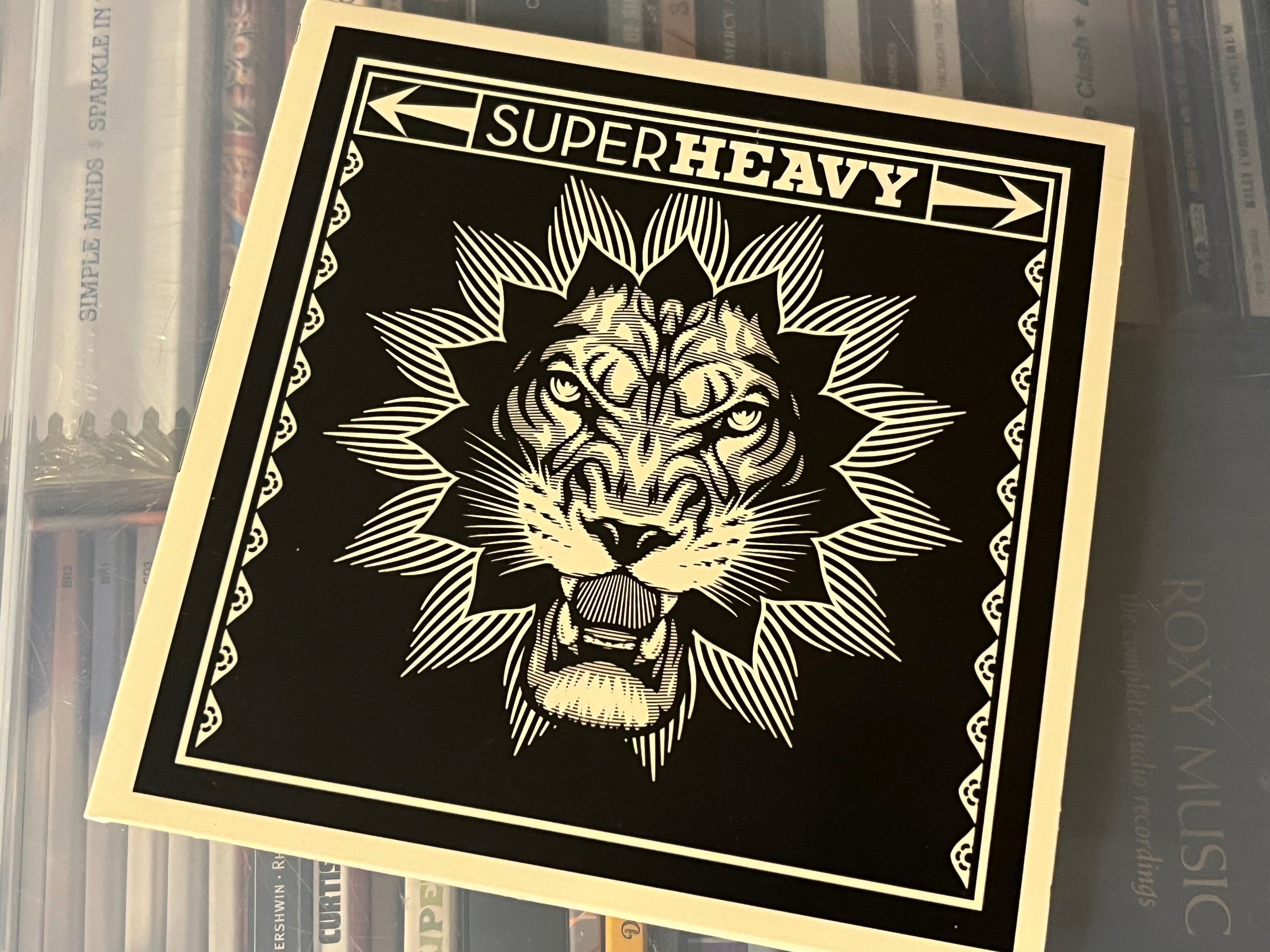 SuperHeavy – SuperHeavy (NM/NM) Deluxe ed +4 bonusspår!