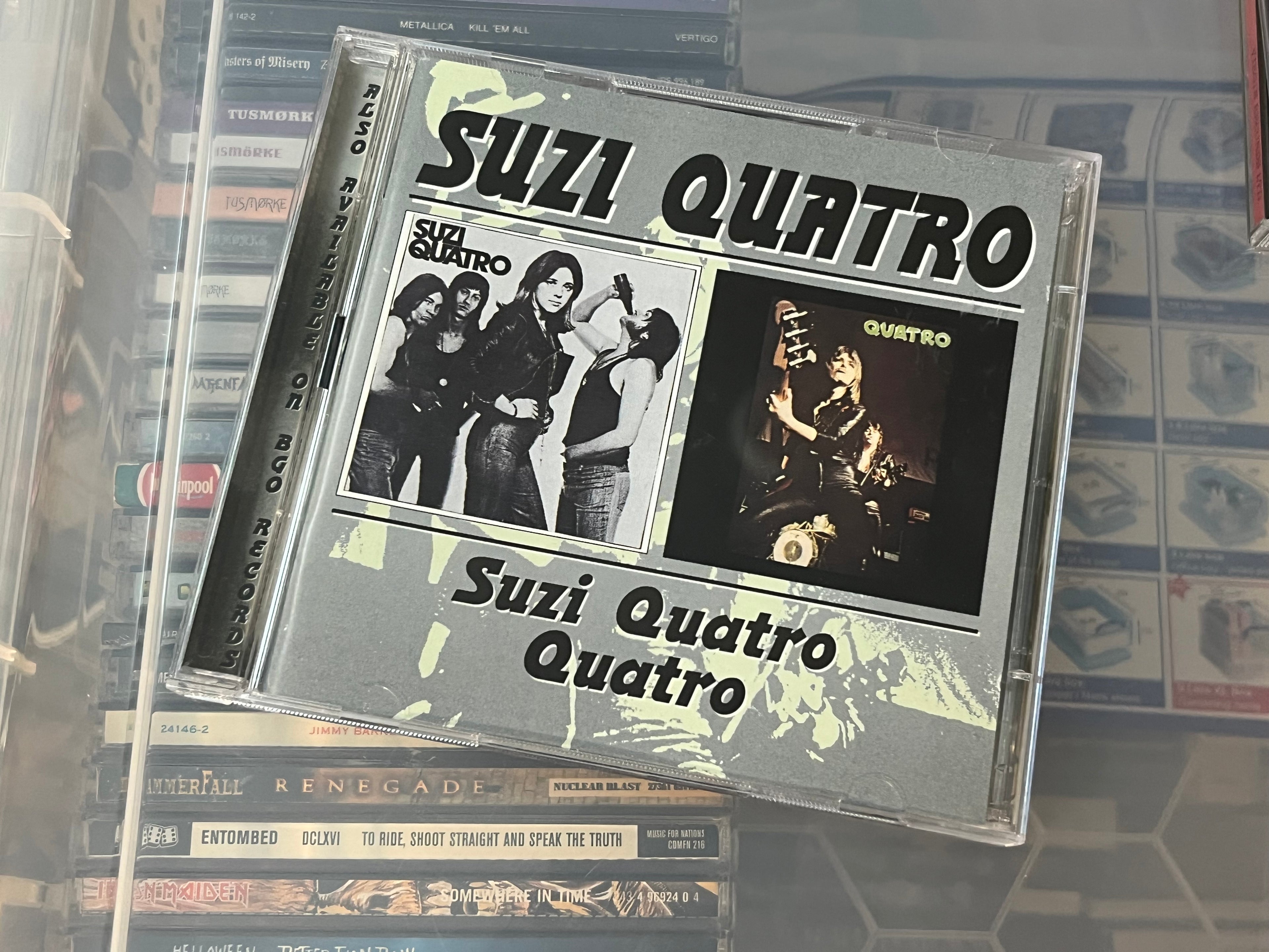 Suzi Quatro ‎– Suzi Quatro / Quatro (NM/NM) UK-00 2CD