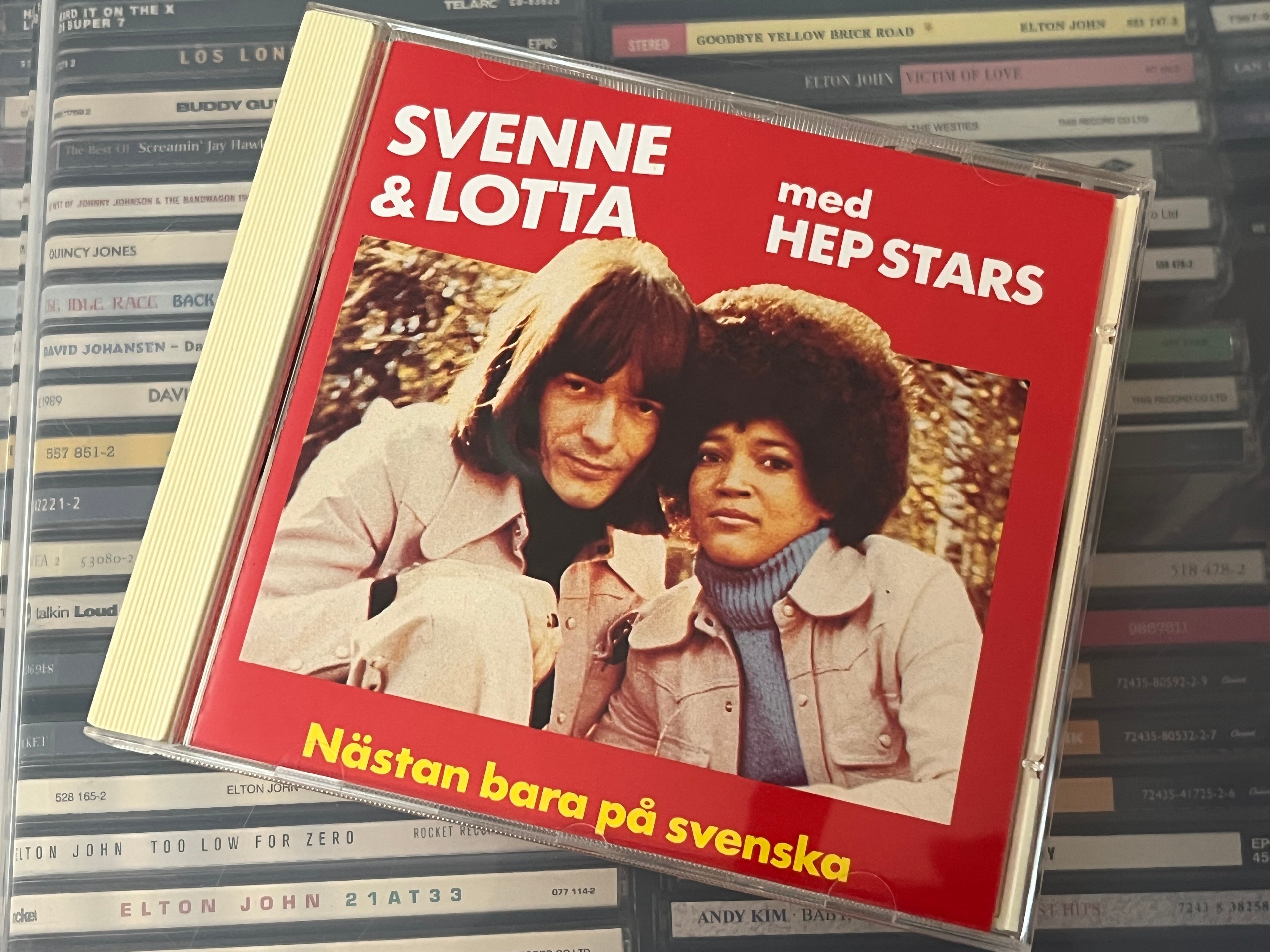 Svenne & Lotta Med Hep Stars ‎– Nästan Bara På Svenska (NM/NM)