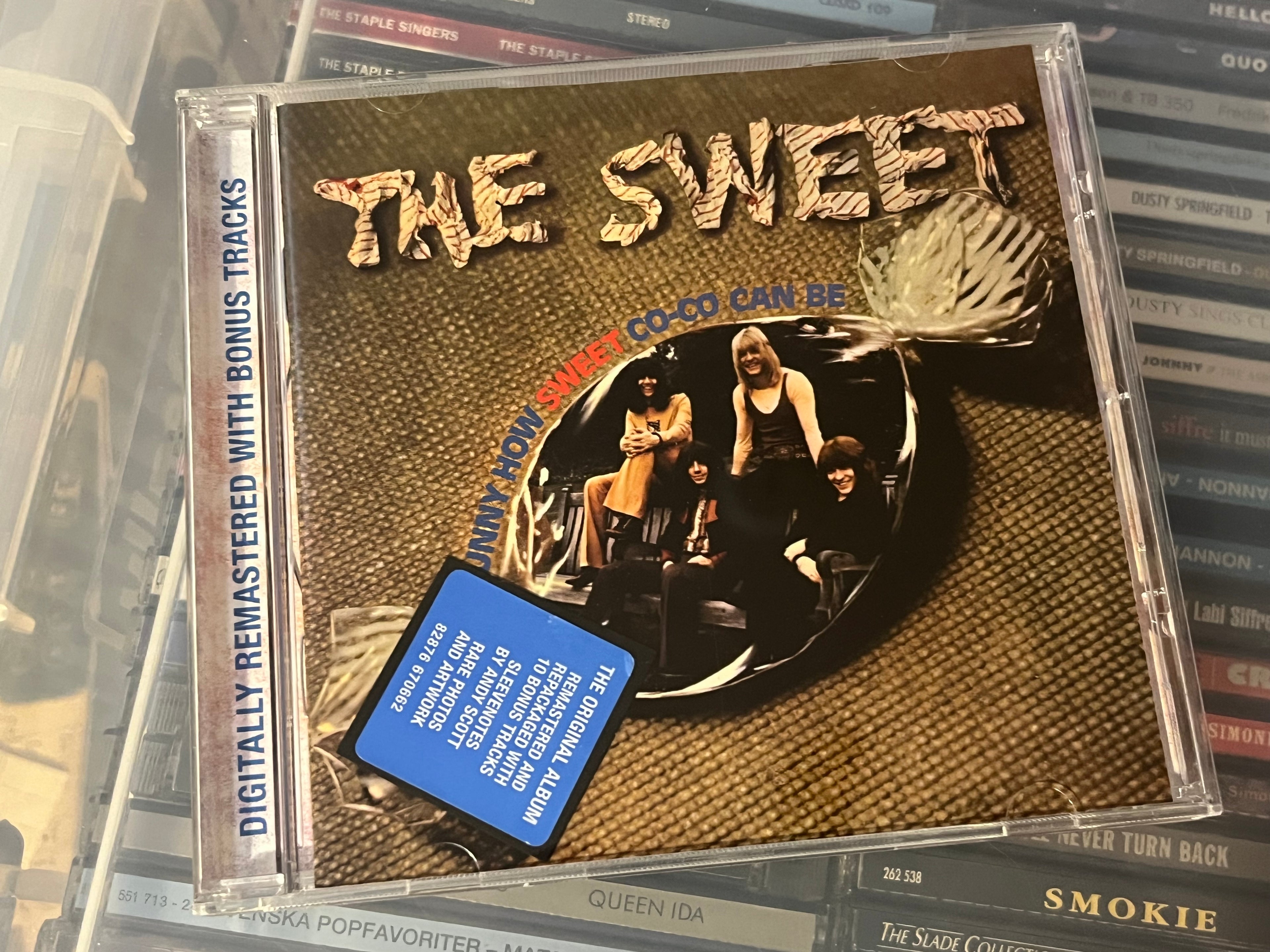 The Sweet – Funny How Sweet Co-Co Can Be (NM/NM) Remaster +10 bonusspår!!