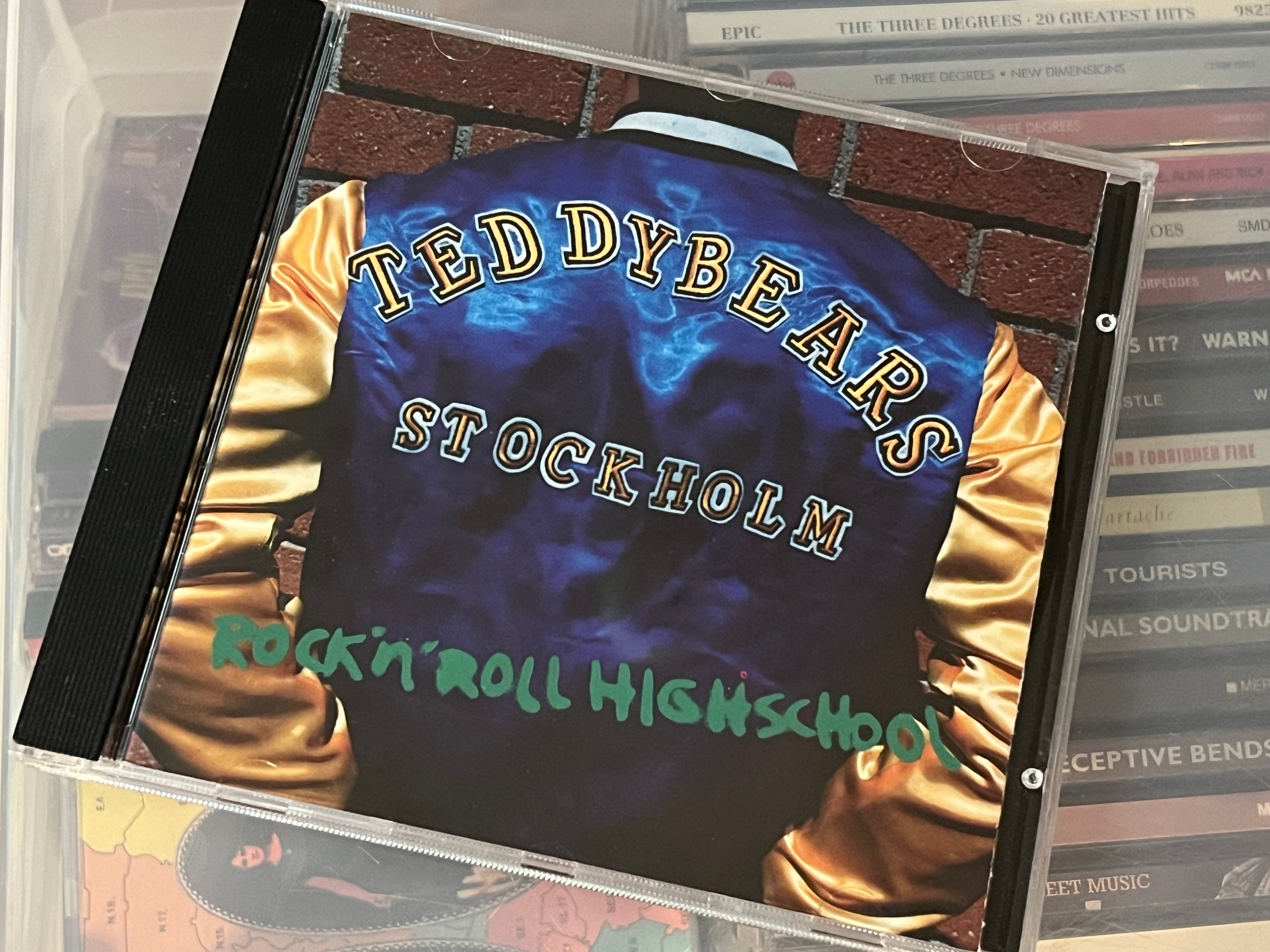 Teddybears Sthlm ‎– Rock 'N' Roll Highschool (vg+/vg+) Första svenska MVG142
