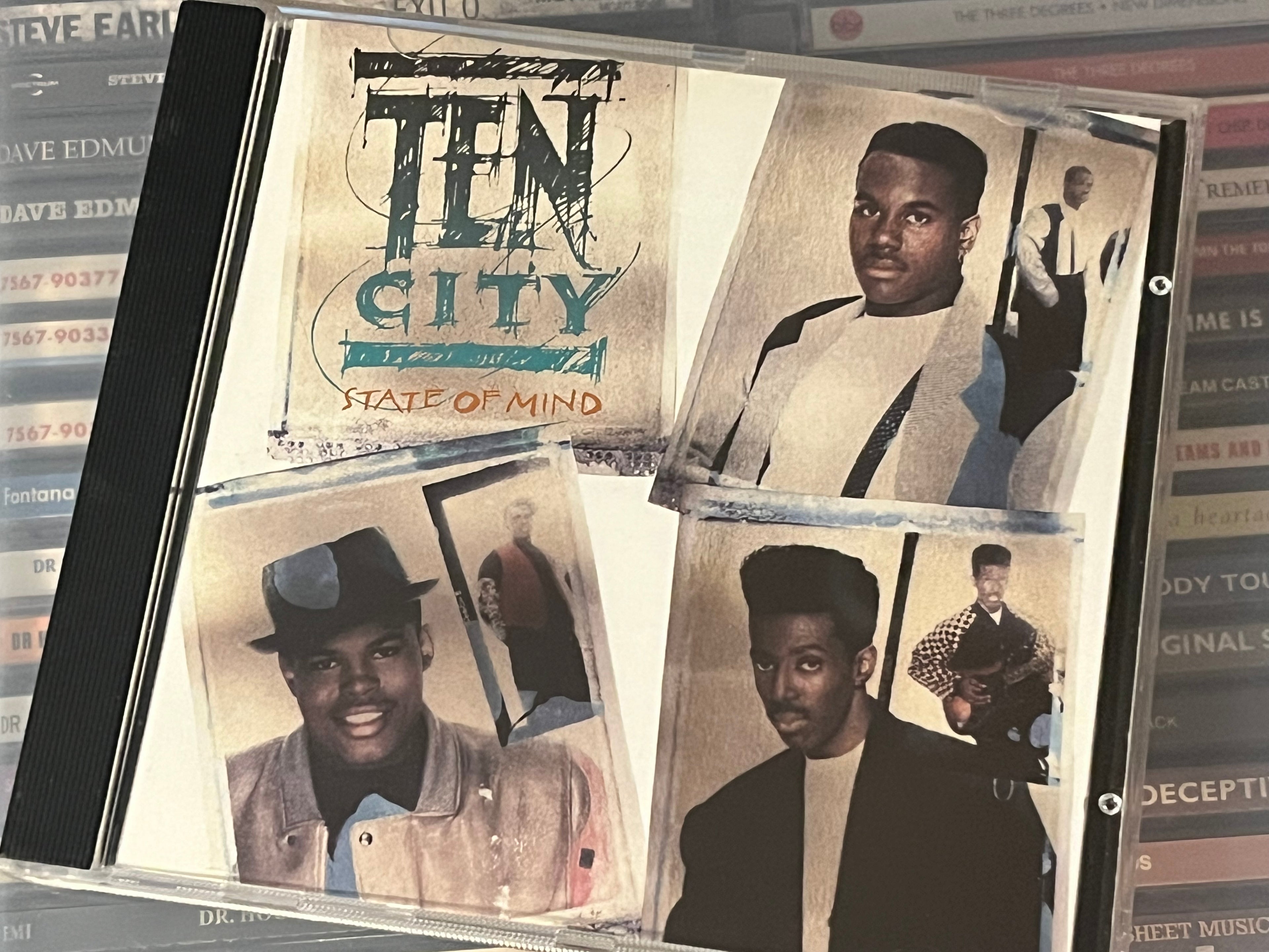 Ten City – State Of Mind (NM/vg) cutout-spine