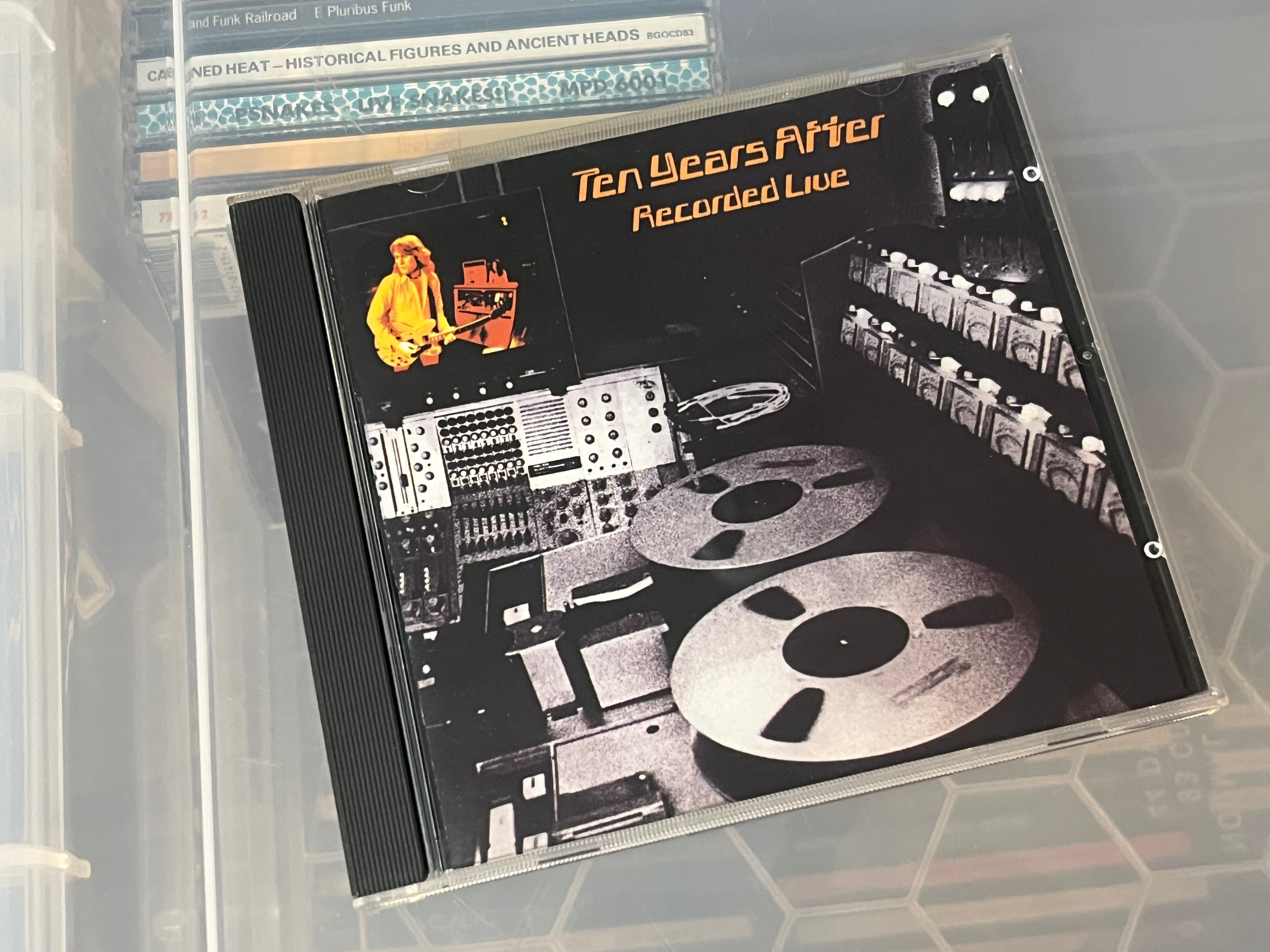 Ten Years After ‎– Recorded Live (vg+/vg+)