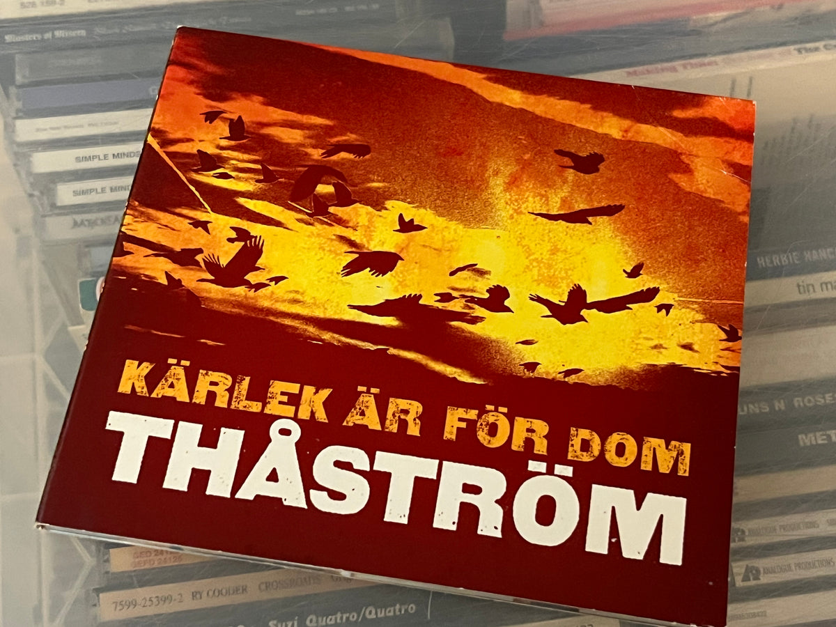Thåström ‎– Kärlek Är För Dom (vg+/vg+) SWE-09 2-spårs single