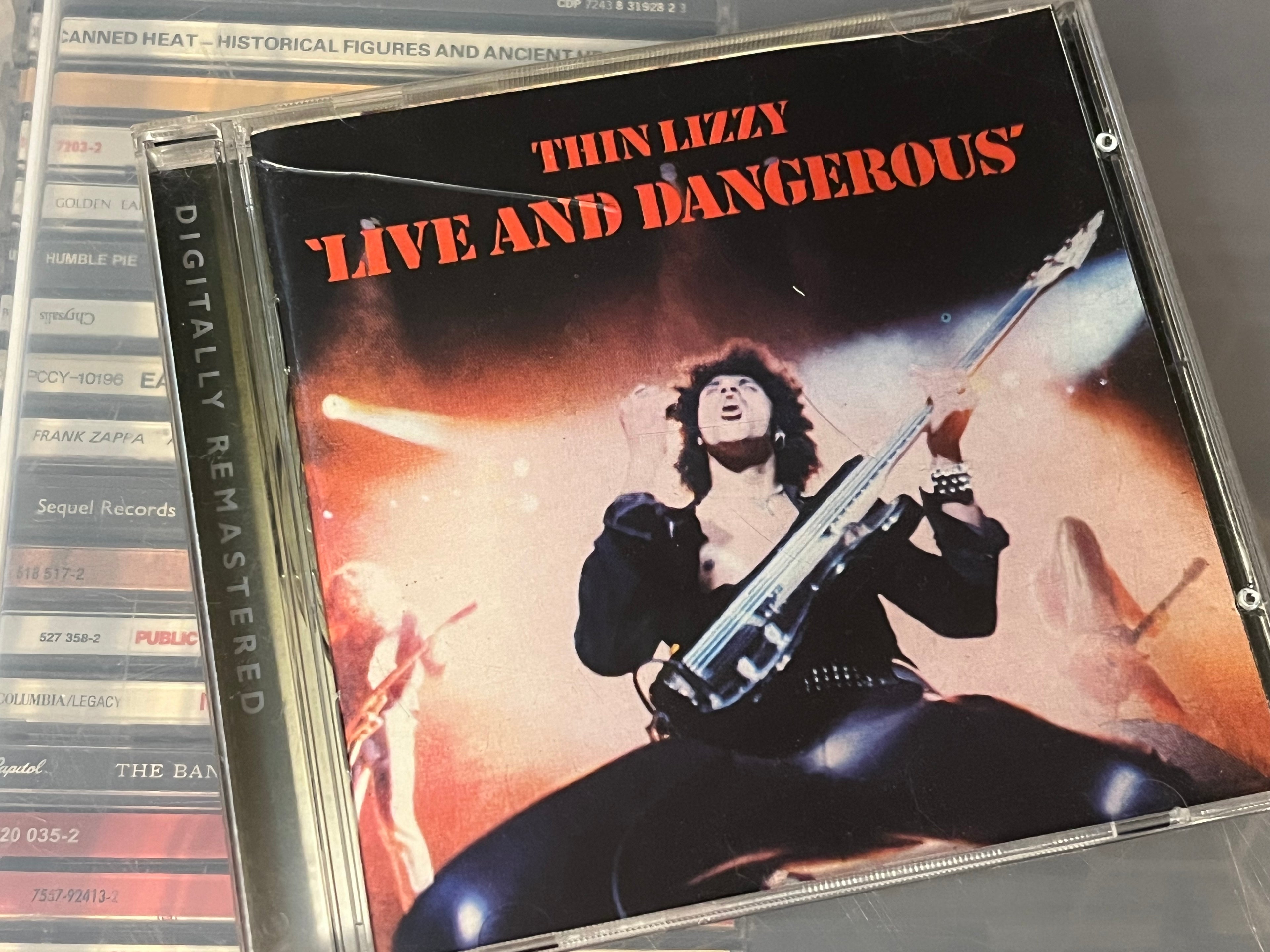 Thin Lizzy – Live And Dangerous (NM/NM) Remaster