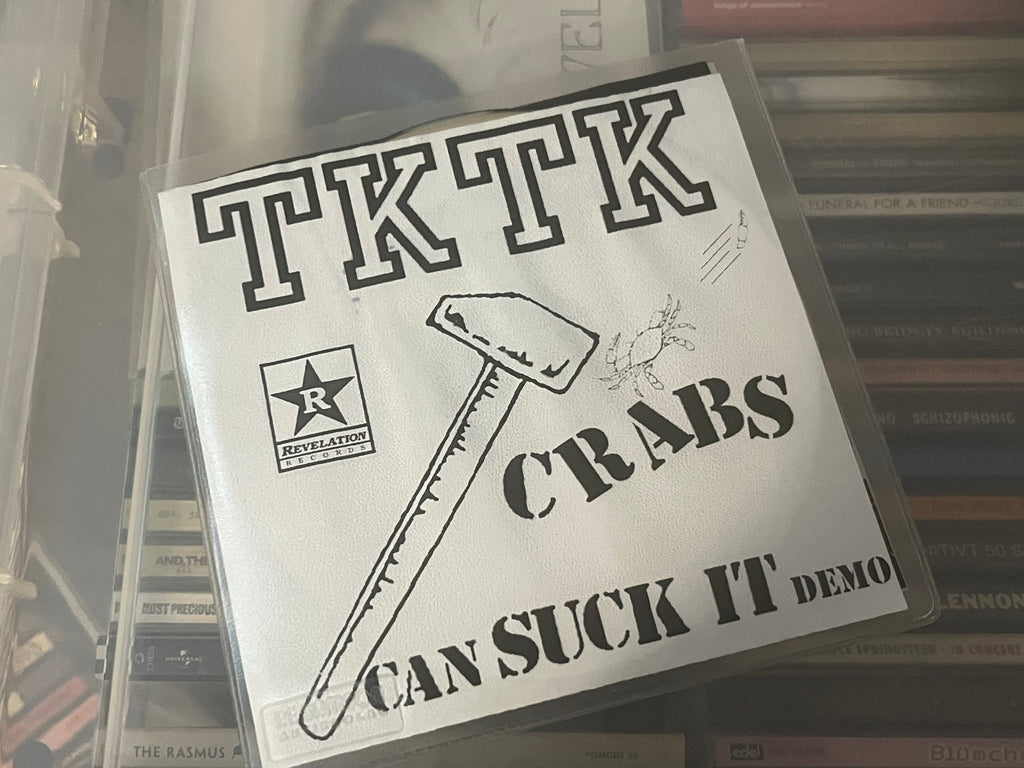 T K T K (The Kind That Kills) - Crabs Can Suck It Demo (vg+/vg+) 1/20 CDr