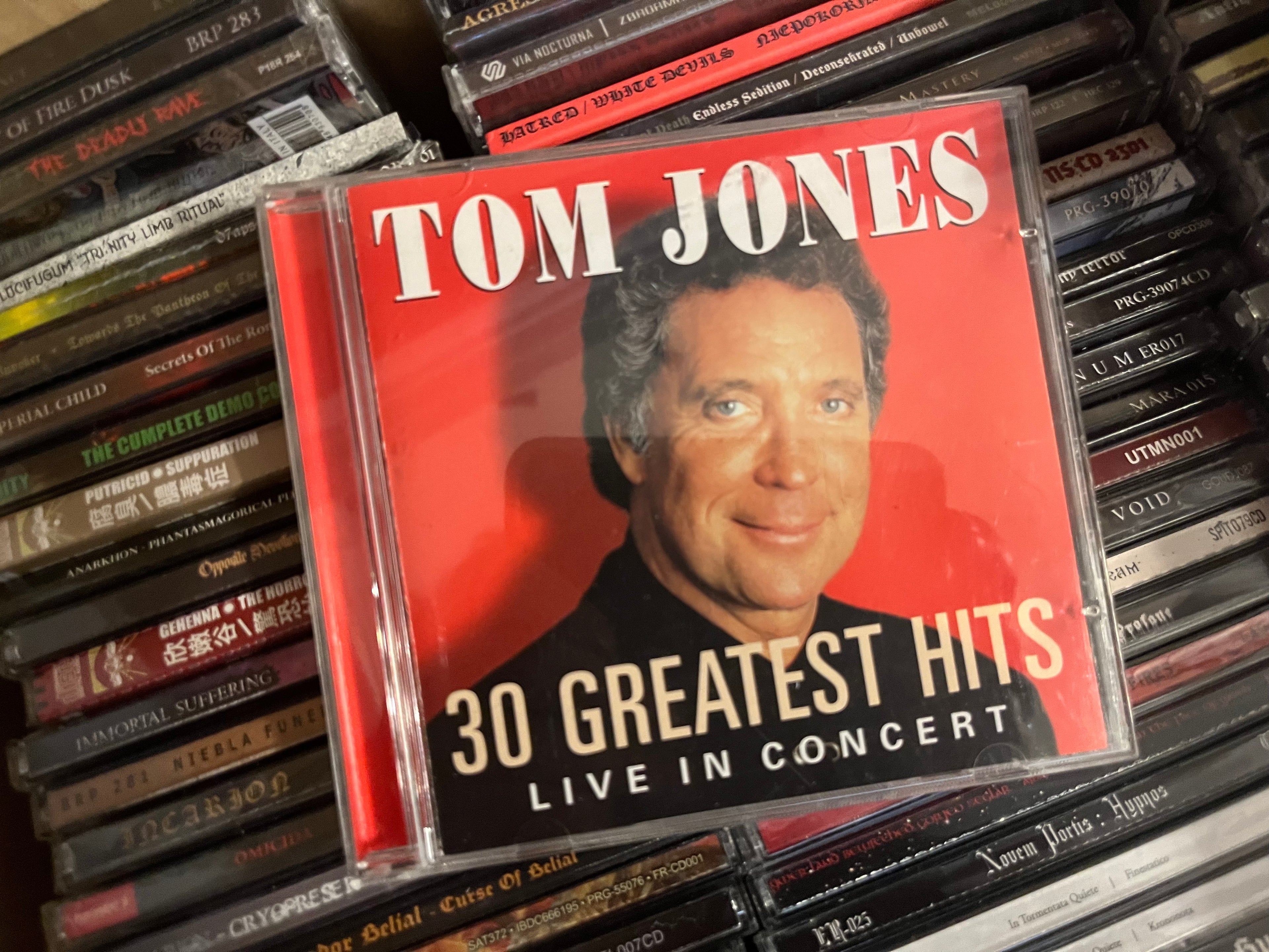 Tom Jones - 30 Greatest Hits Live In Concert (NM/NM)