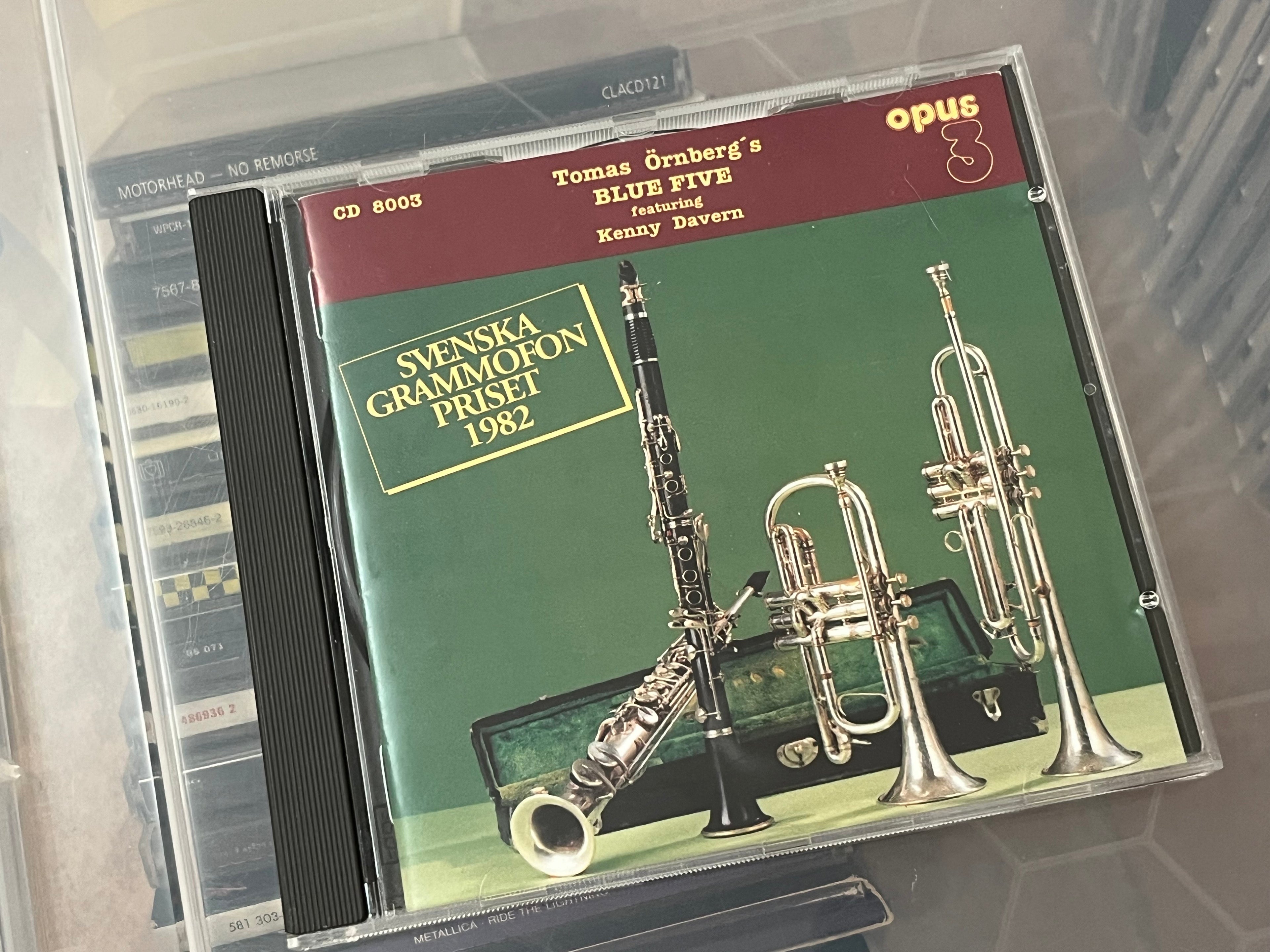 Tomas Örnberg's Blue Five Featuring Kenny Davern ‎– Tomas Örnberg's Blue Five (NM/NM)