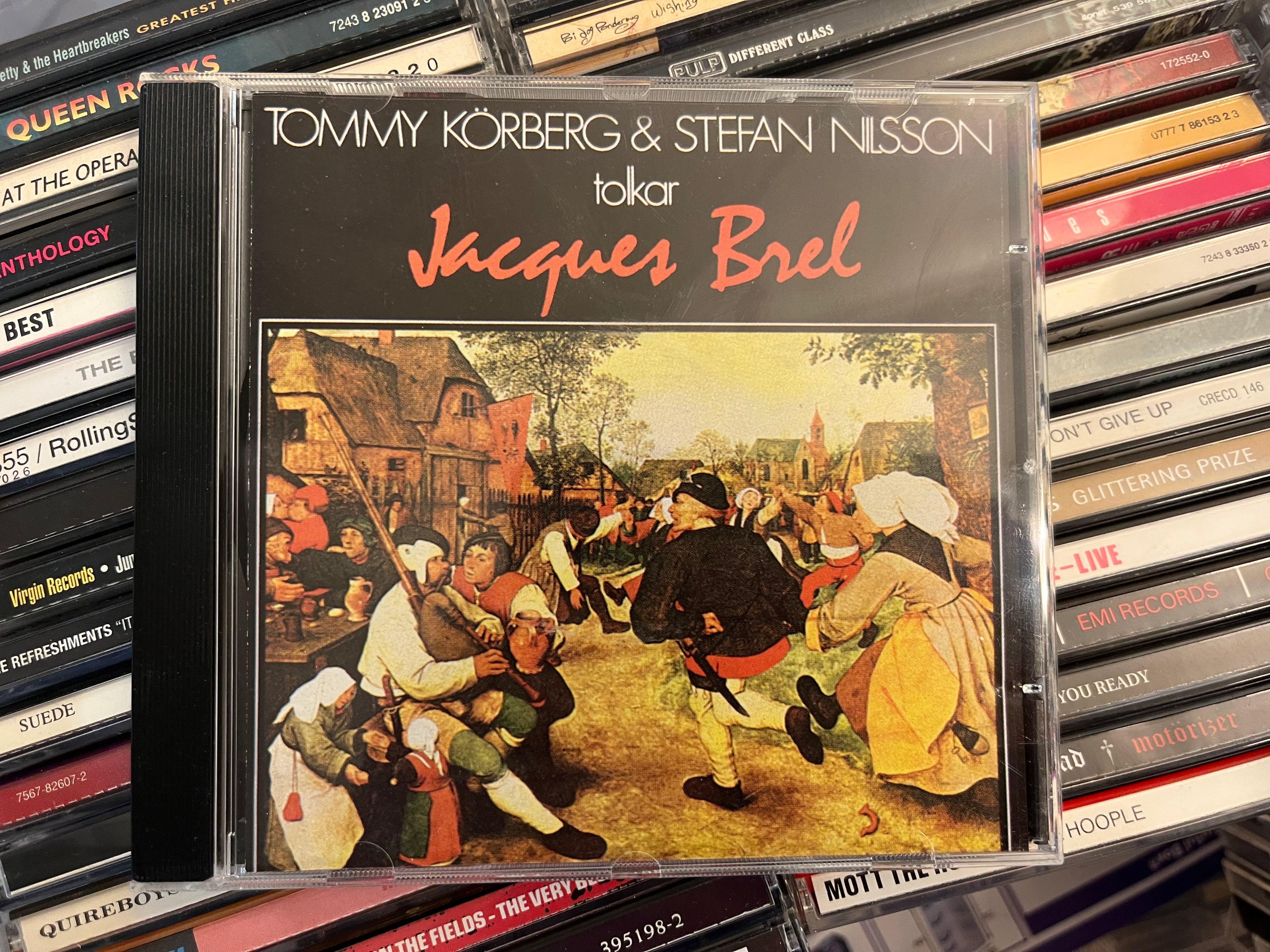 Tommy Körberg & Stefan Nilsson – Tolkar Jacques Brel (NM/NM)