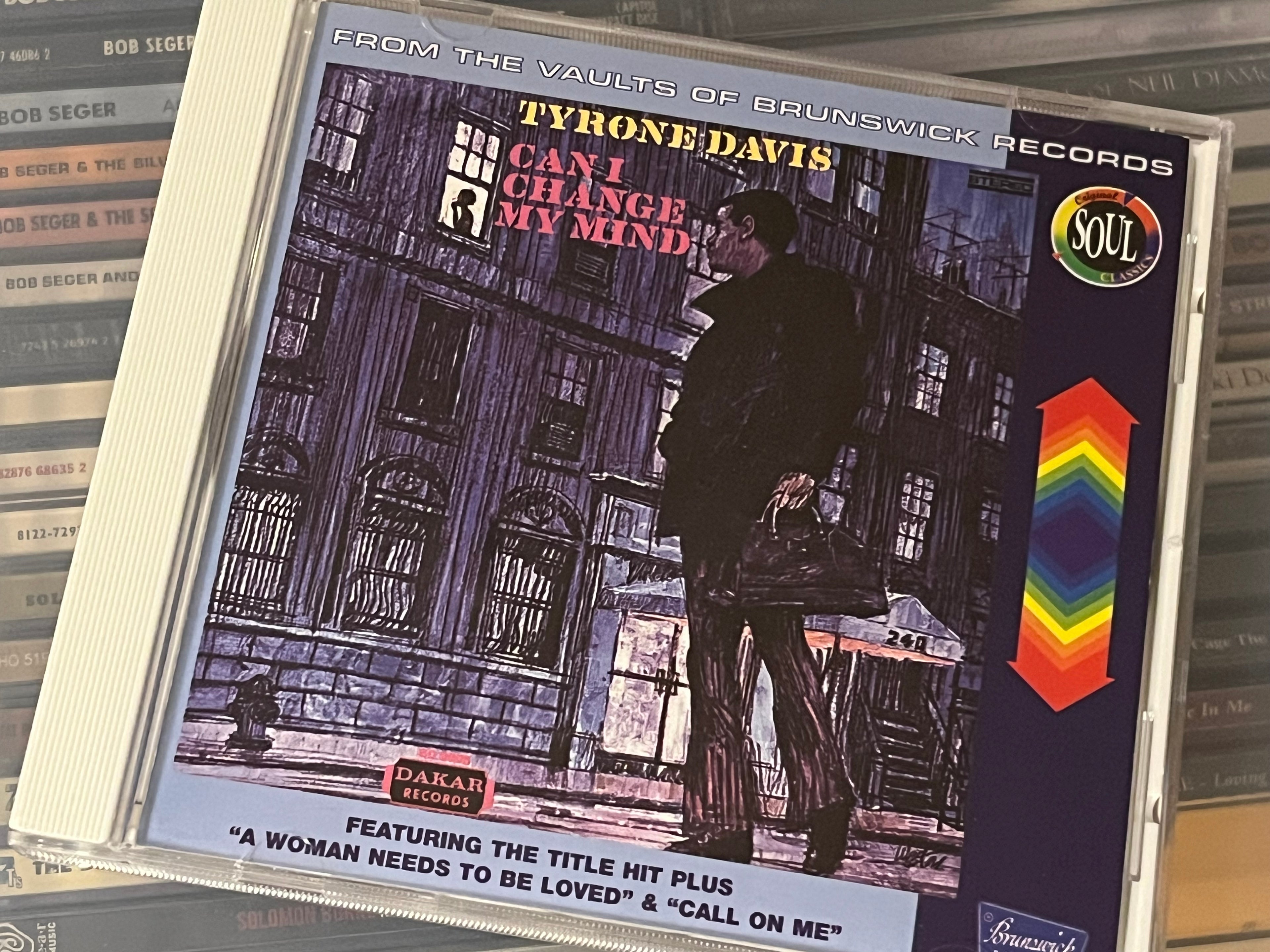 Tyrone Davis – Can I Change My Mind (NM/NM) Första cd-utgåvan US-2000