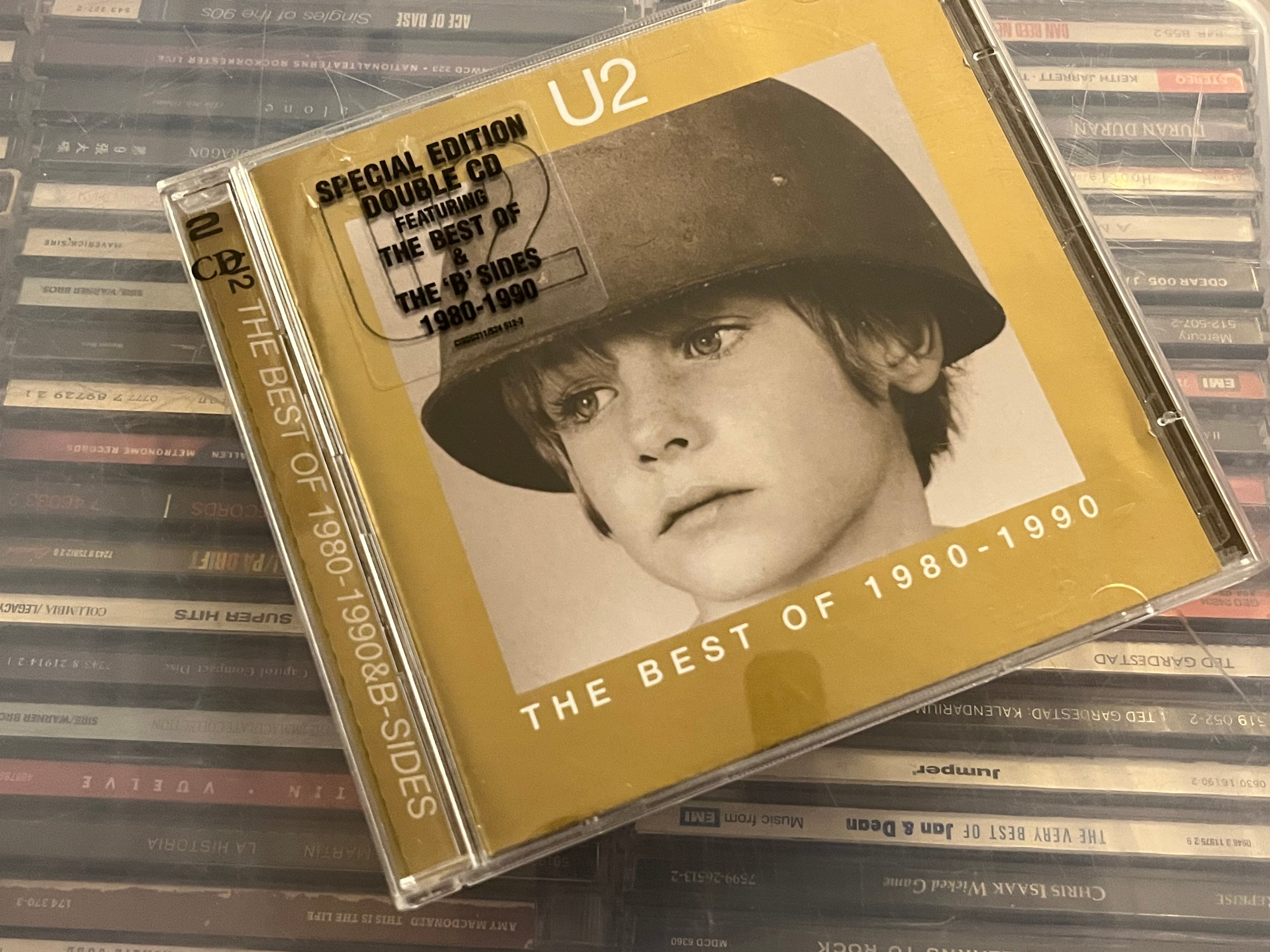 U2 – The Best Of 1980-1990 & B-Sides (NM/NM) 2CD-varianten med b-sidor
