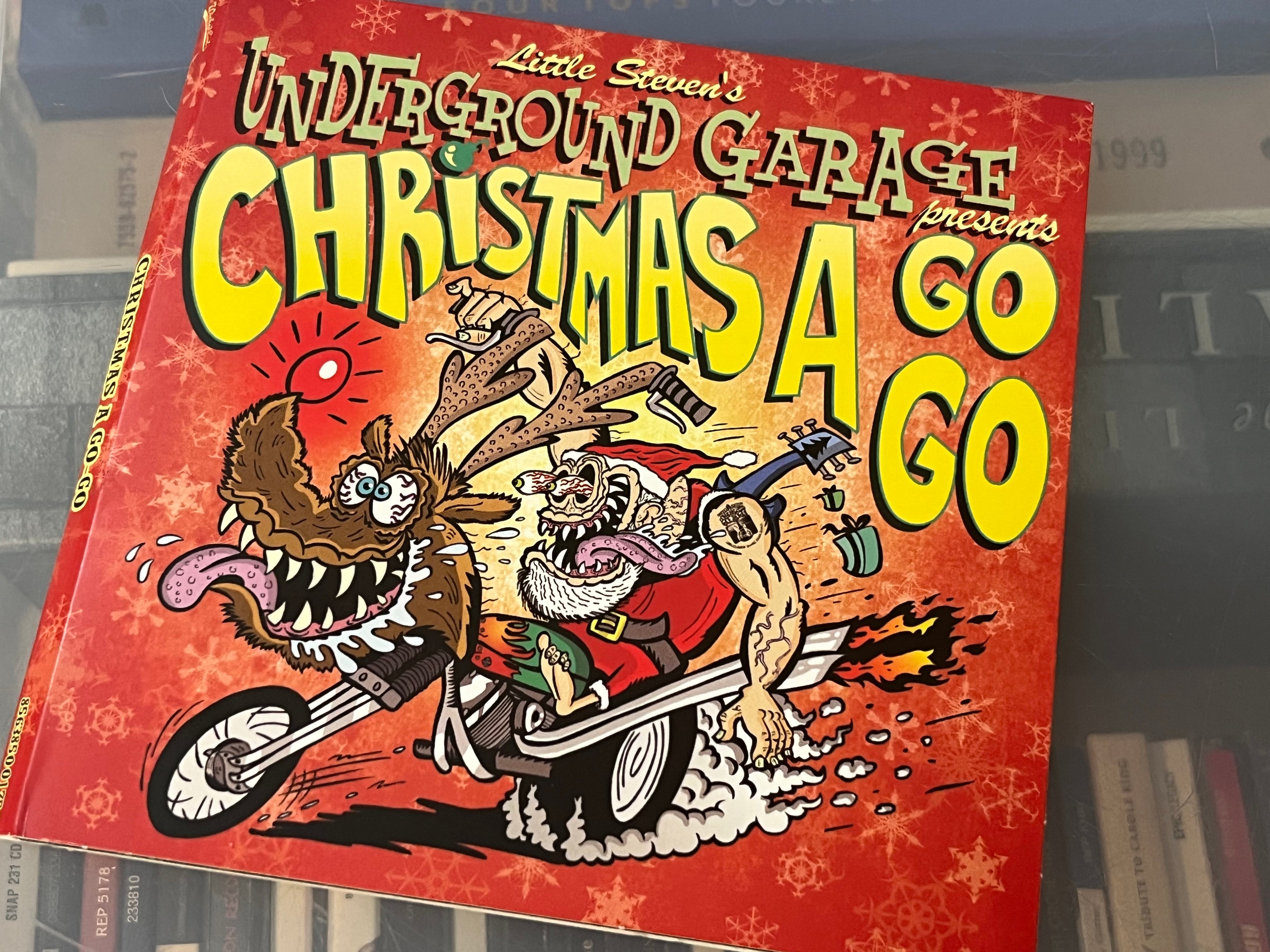 Various – Little Steven's Underground Garage Presents Christmas A Go-Go (NM/NM) UK-08