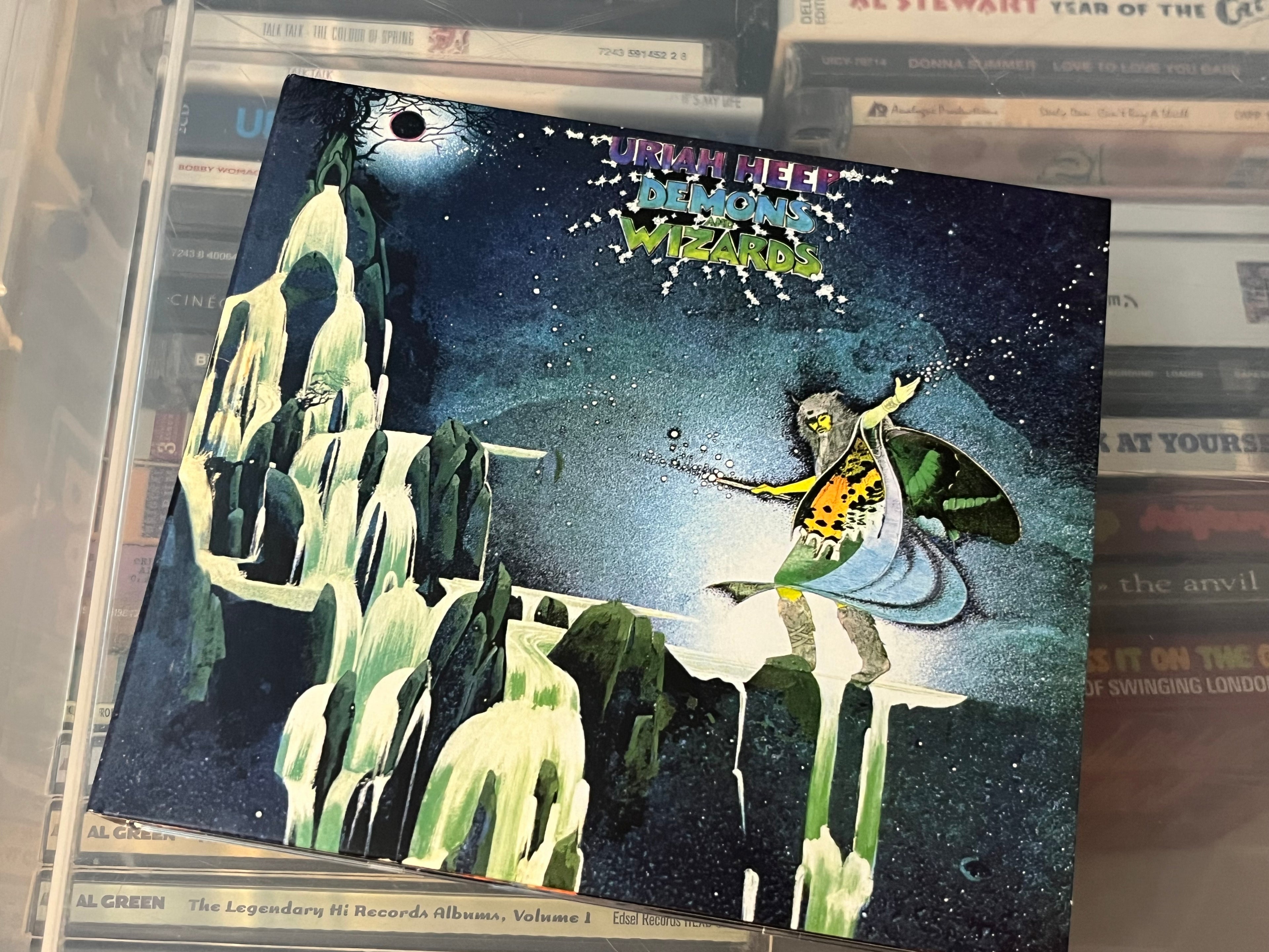 Uriah Heep – Demons And Wizards (NM/NM) EU-17 2CD Remaster