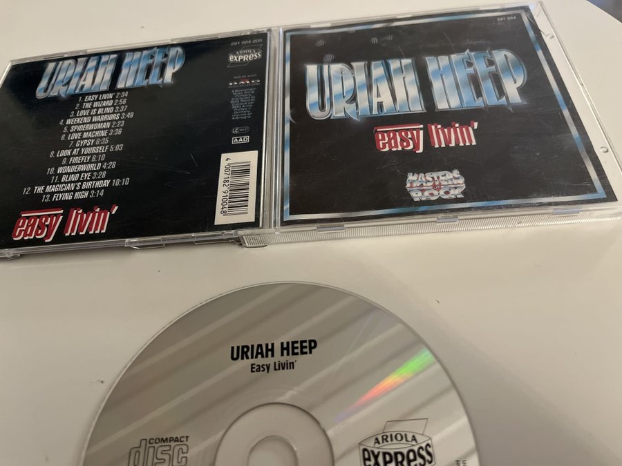 Uriah Heep – Easy Livin' (vg+/vg+)