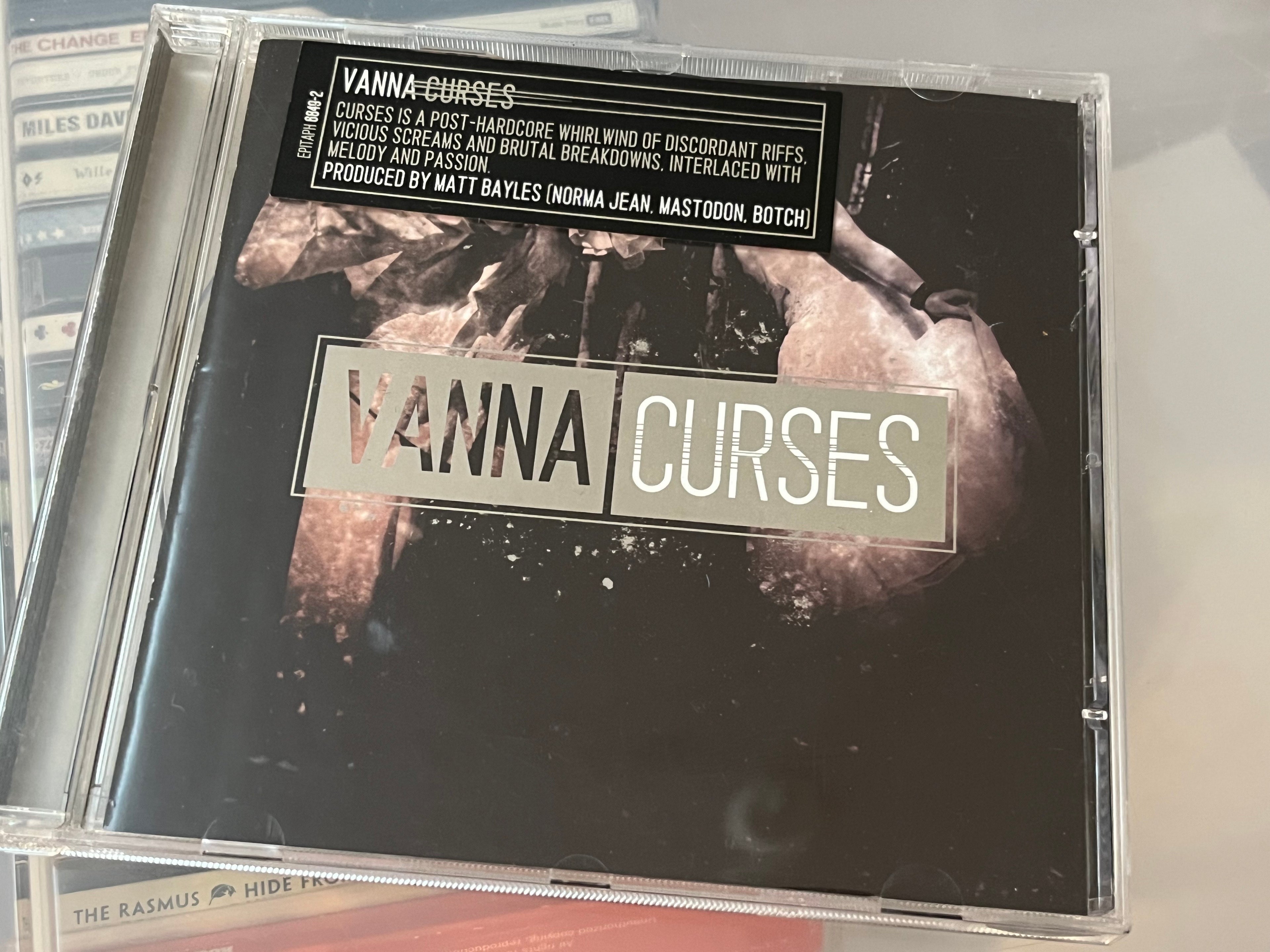 Vanna ‎– Curses (NM/NM) Hardcore på Epitaph