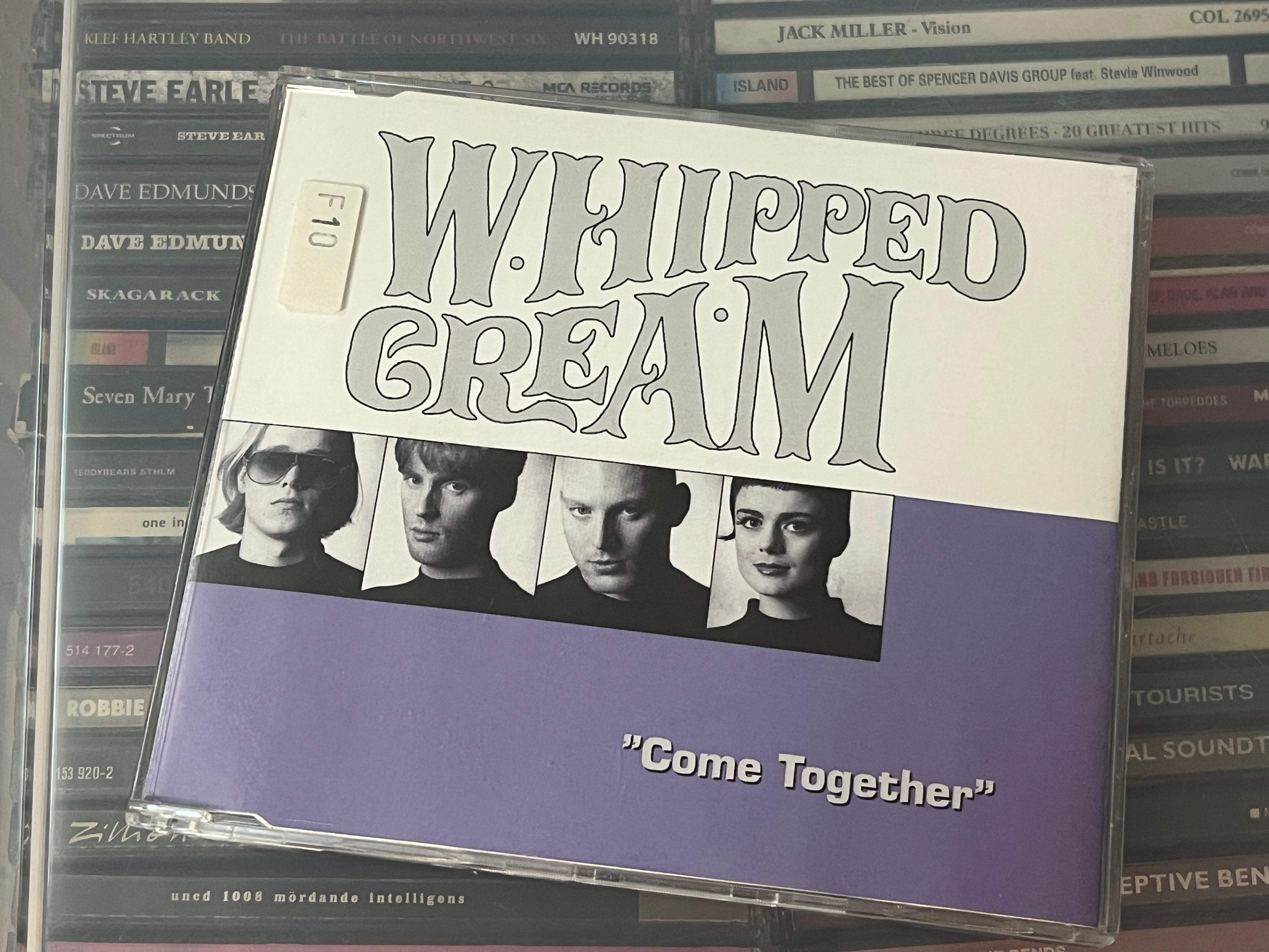 Whipped Cream ‎– Come Together (NM/NM) cd-single - klassisk indieversion