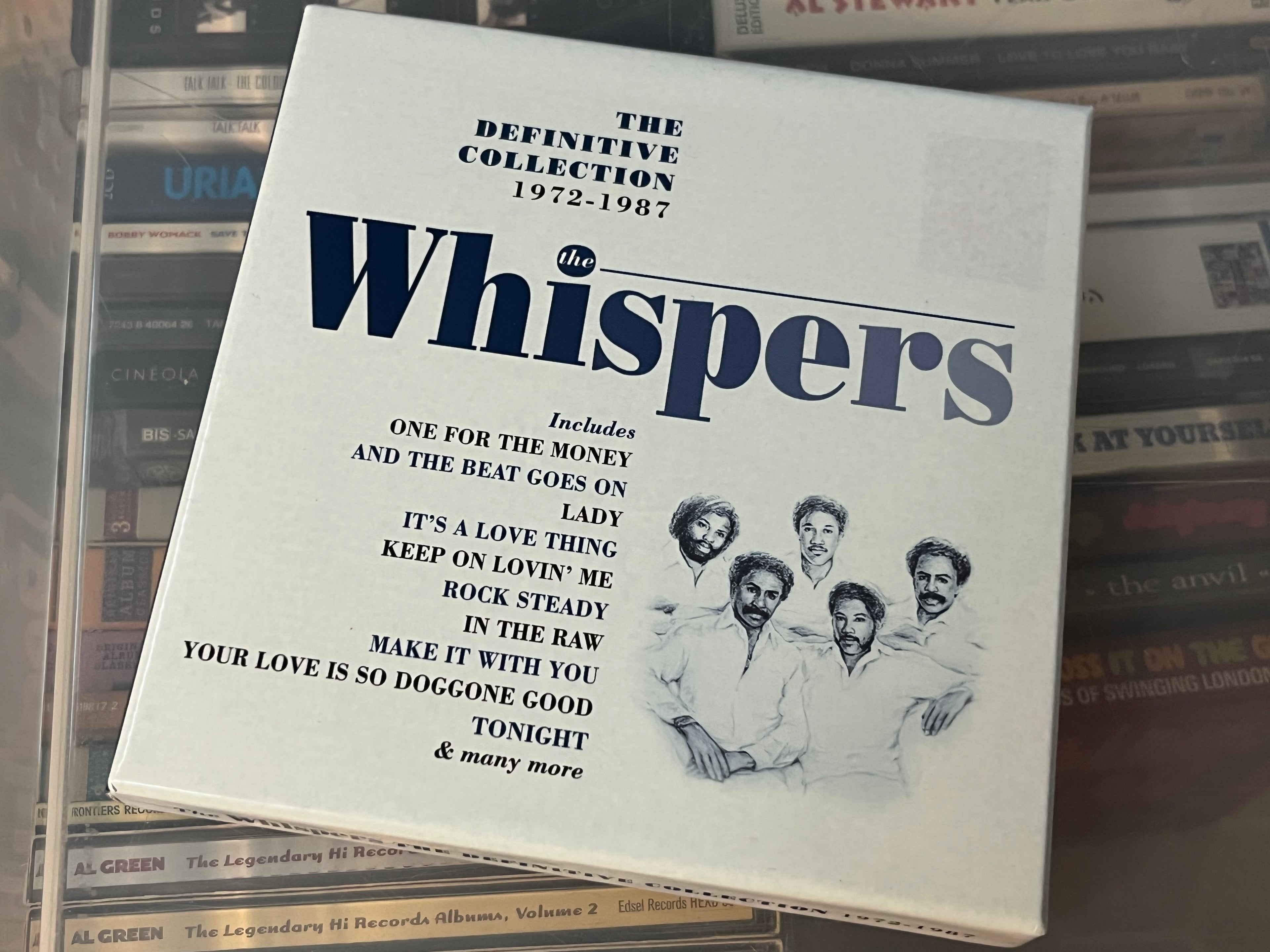 The Whispers ‎– The Definitive Collection 1972-1987 (NM/NM) UK-21 4CD Box!
