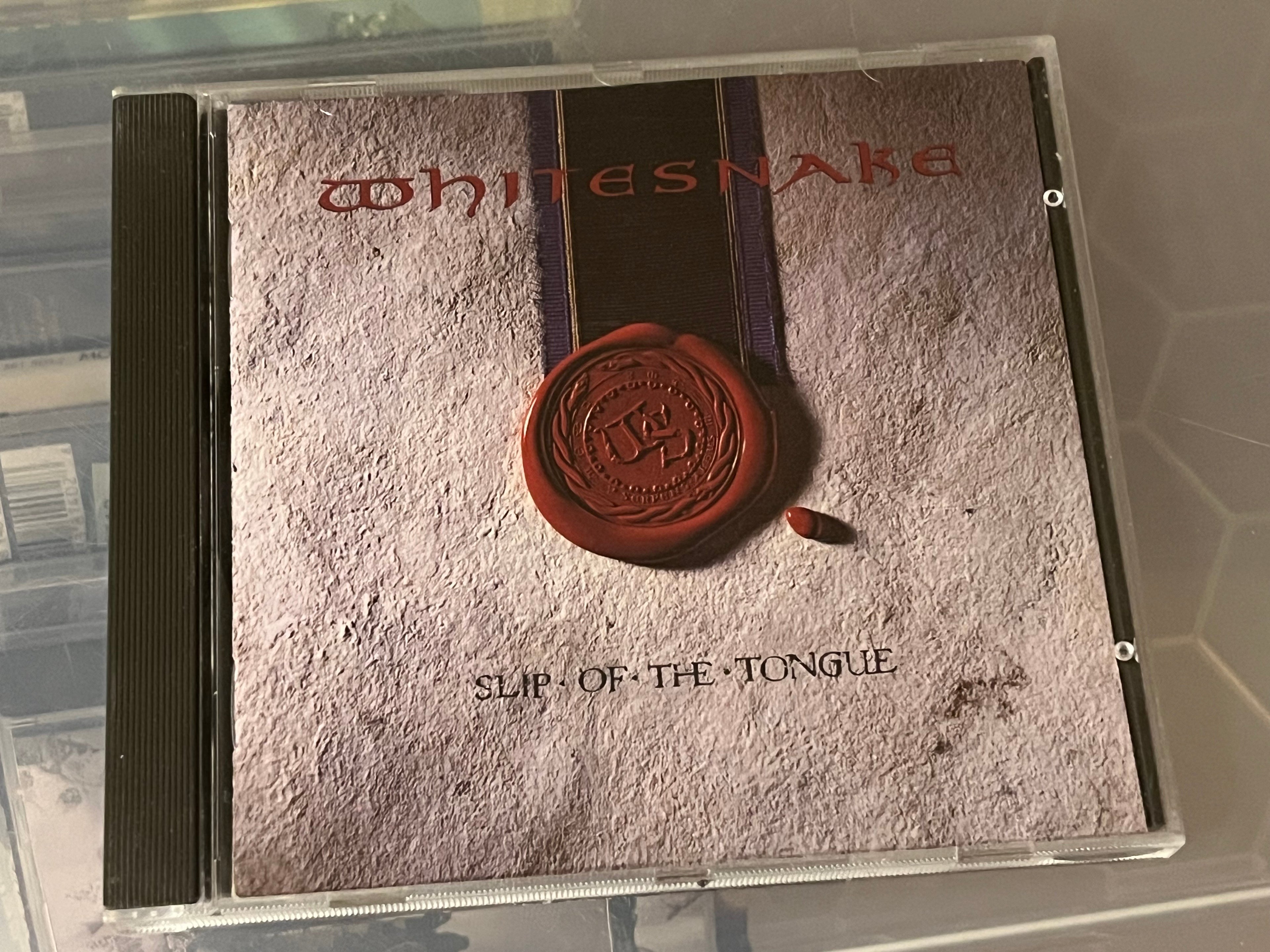 Whitesnake - Slip Of The Tongue (NM/NM) Första europeiska pressen från 1989. **CDP 7 93537 2**