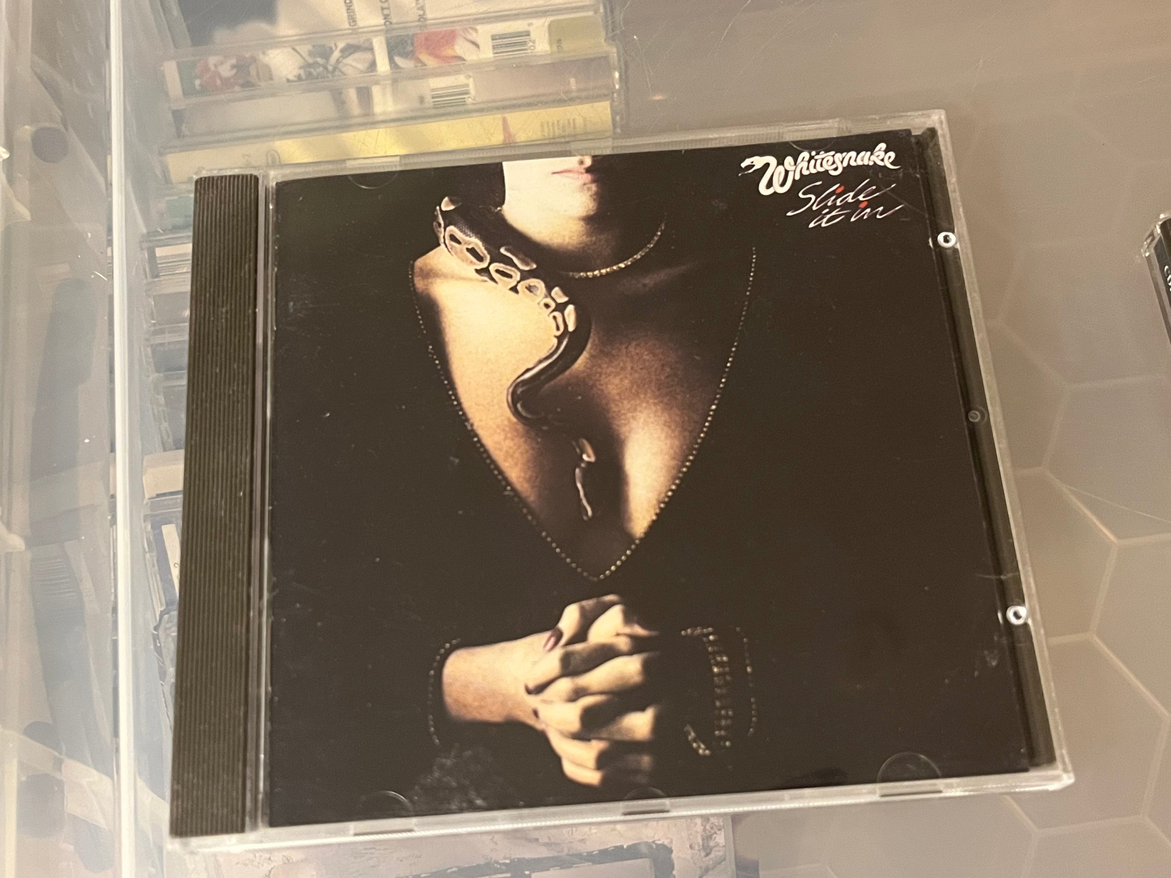 Whitesnake ‎– Slide It In (vg+/vg+) Reissue från 1988