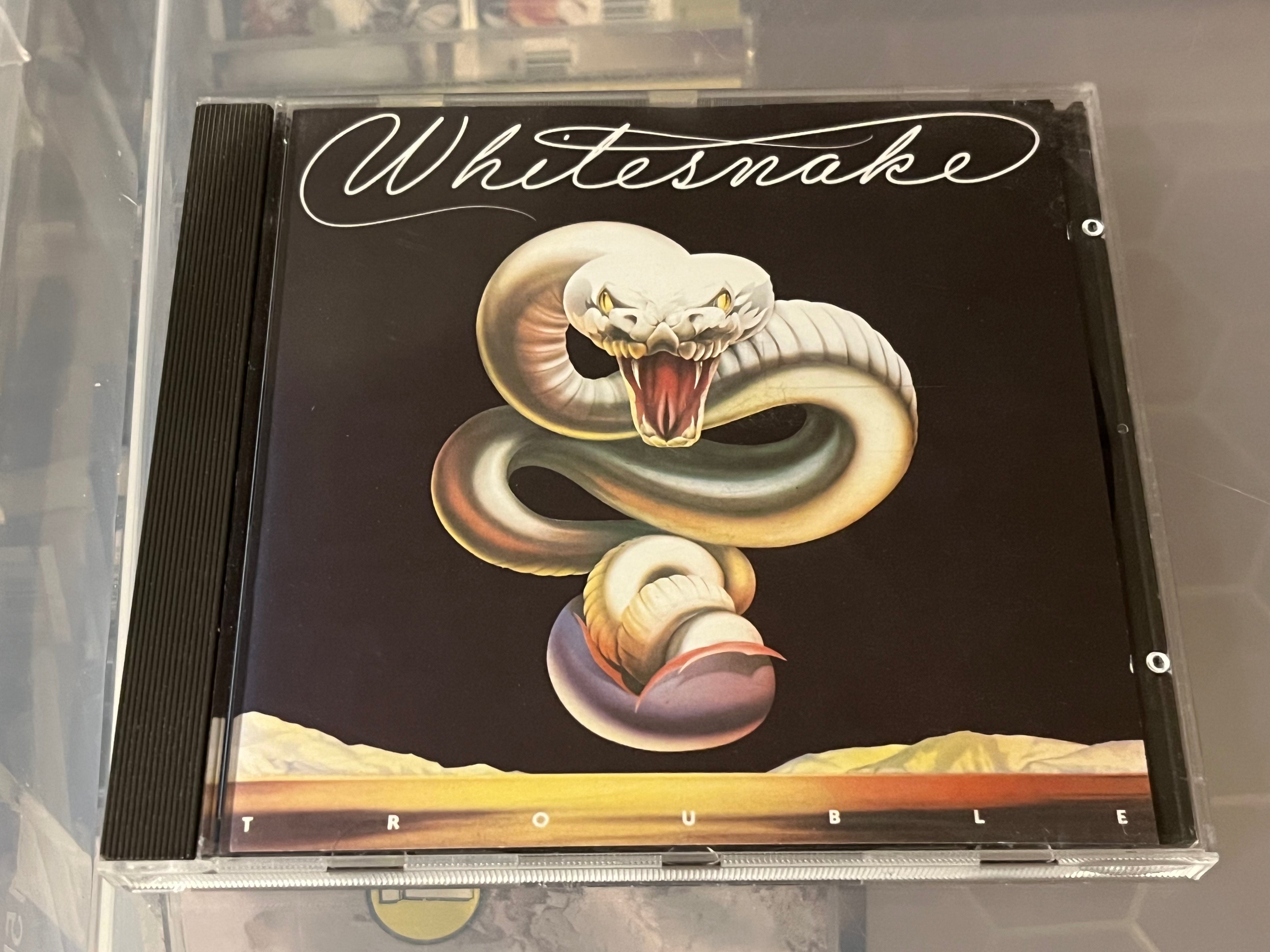 Whitesnake ‎– Trouble (NM/NM) Första cd-tryckningen från 1987. **CDP 7 48306 2**