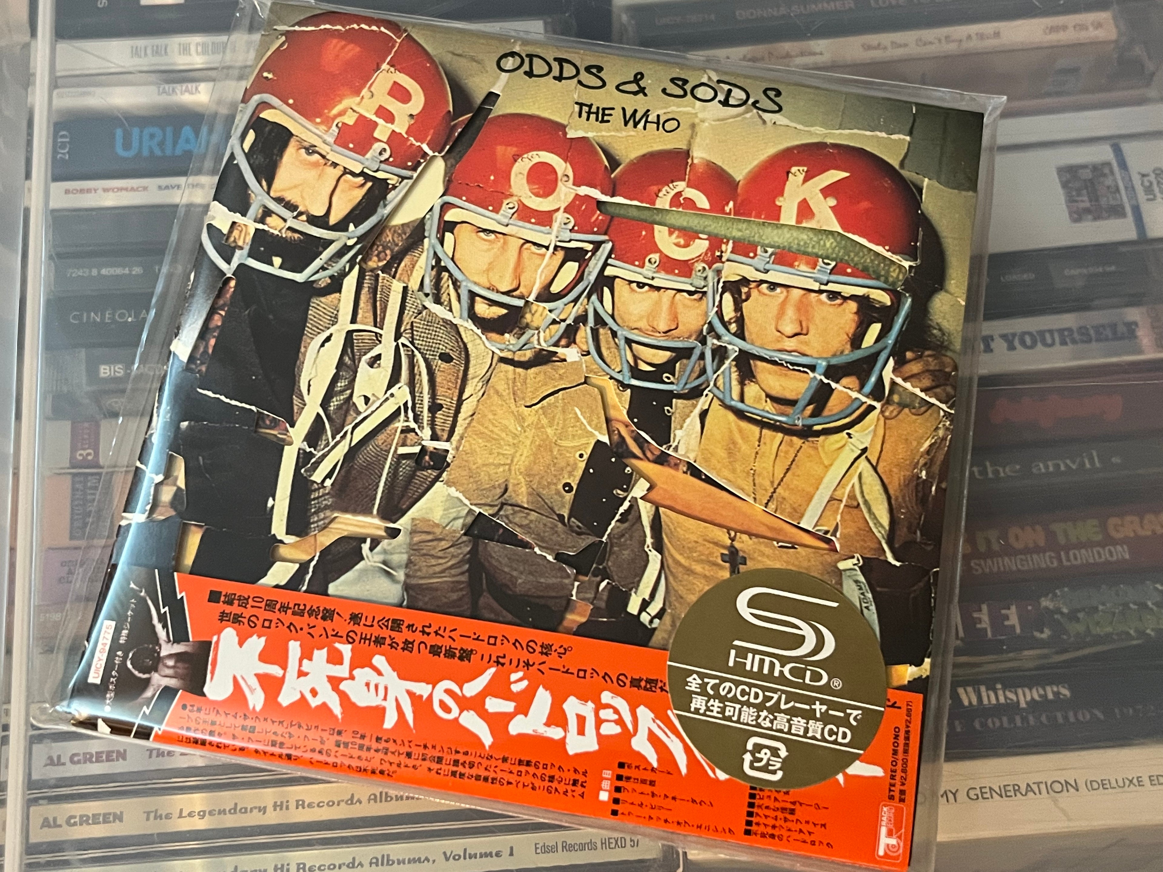 The Who – Odds & Sods (NM/NM) JAPAN-11 Limited Ed SHM-CD Remaster +12 bonusspår!