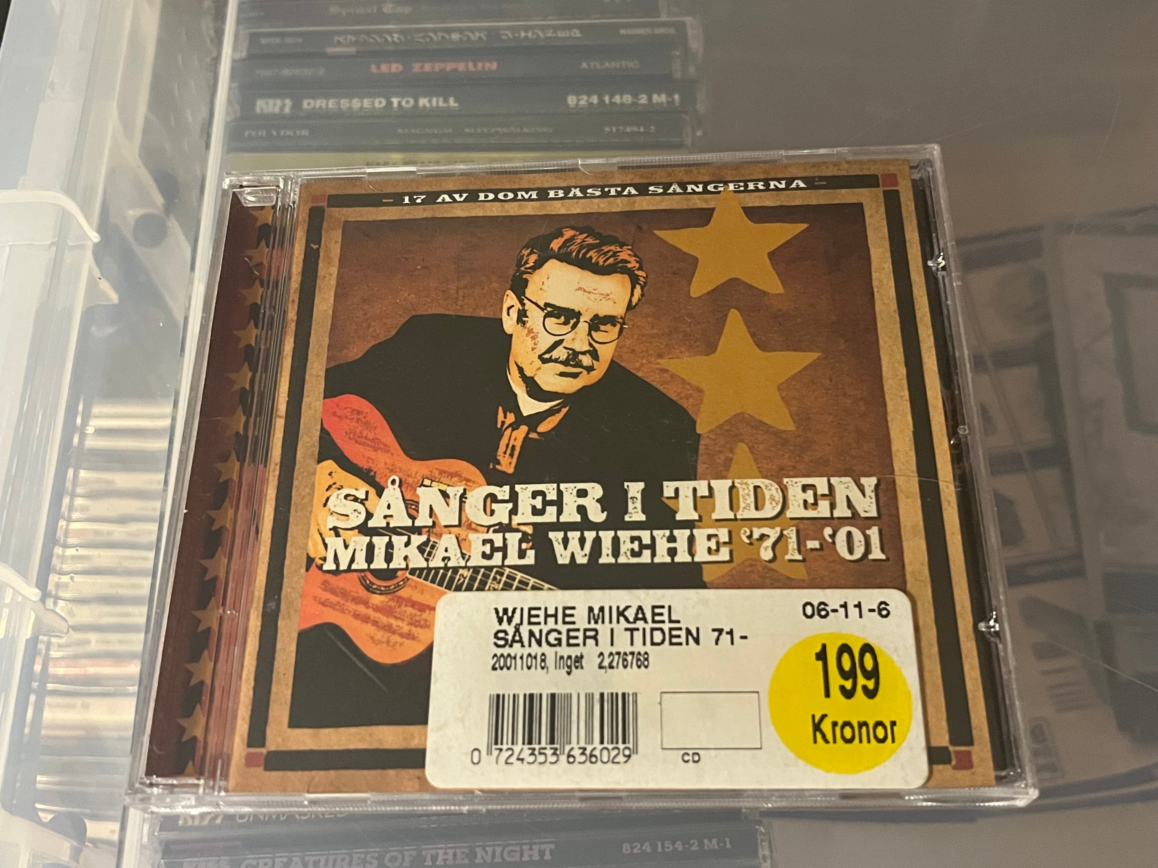 Mikael Wiehe – Sånger I Tiden - Mikael Wiehe '71-'01 (NM/NM)