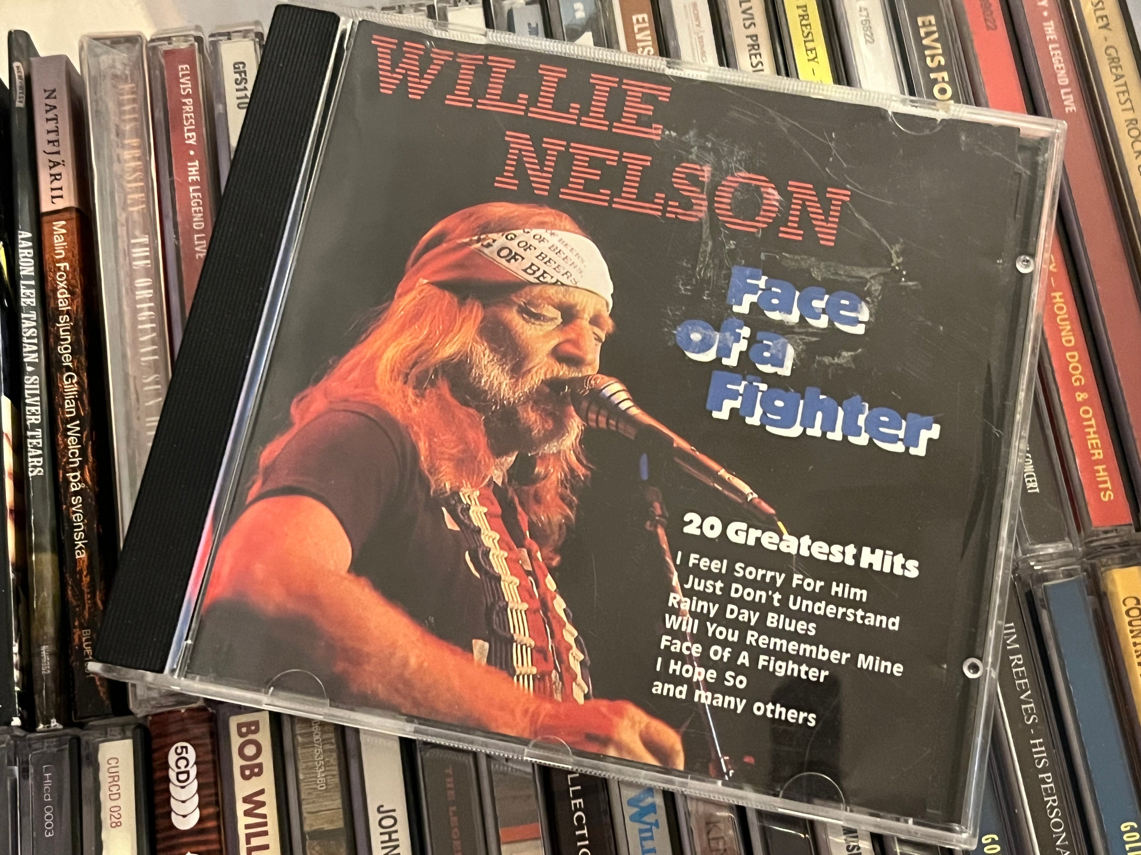Willie Nelson – Face Of A Fighter - 20 Greatest Hits (NM/NM)