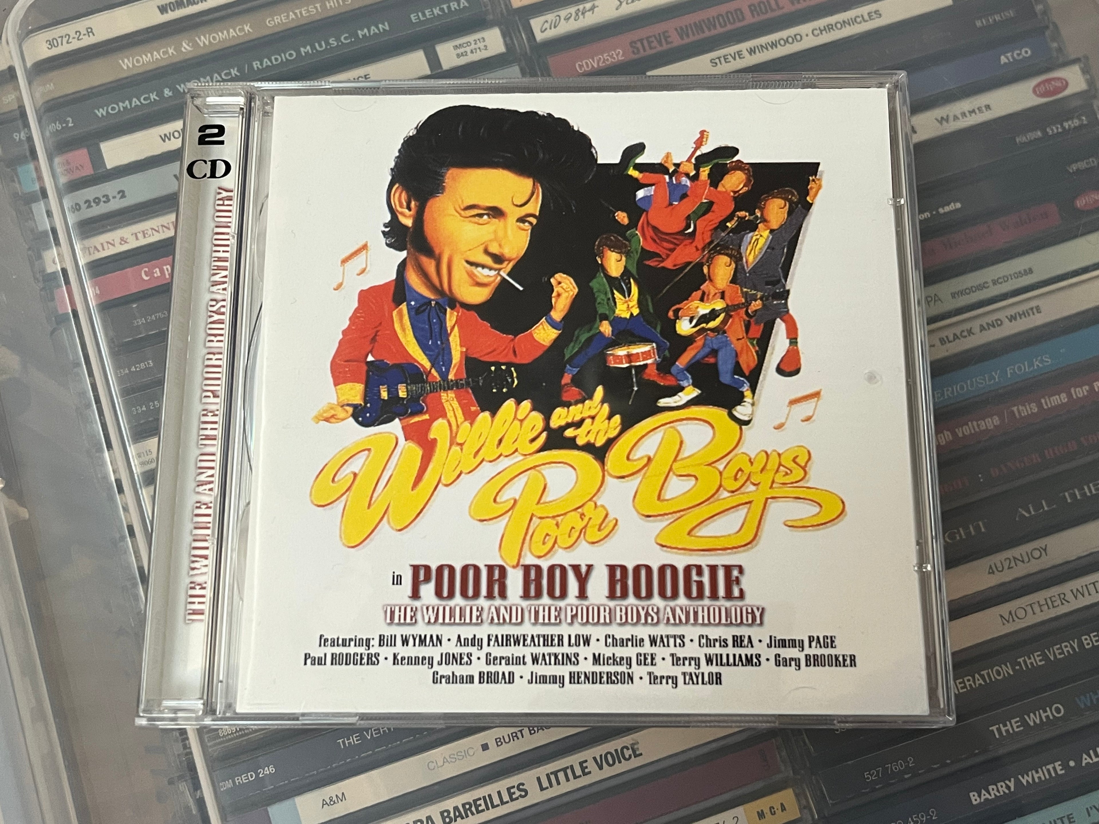 Willie And The Poor Boys – Poor Boy Boogie (The Willie And The Poor Boys Anthology) (NM/NM) 2CD