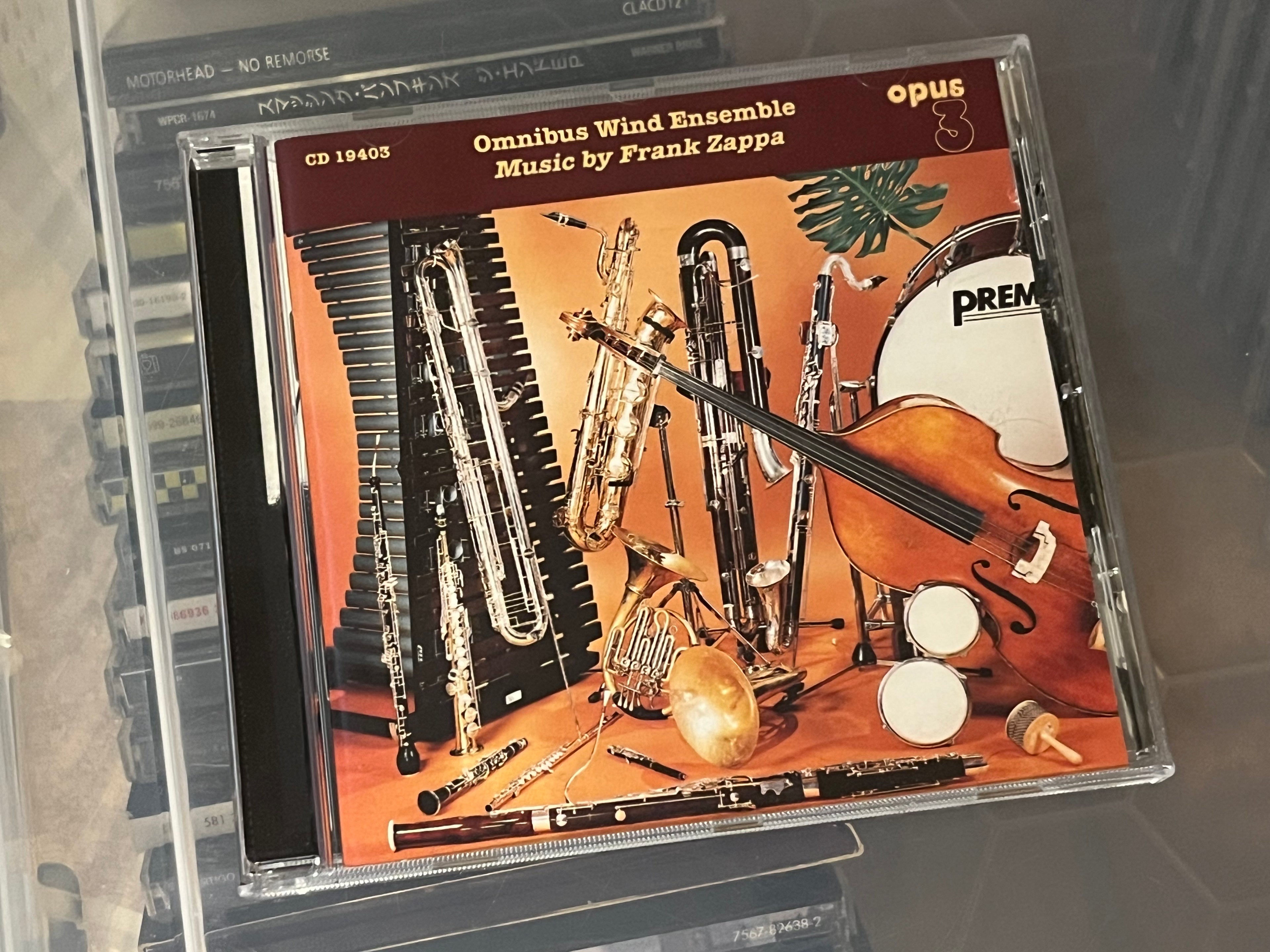 Omnibus Wind Ensemble ‎– Music By Frank Zappa (NM/NM)