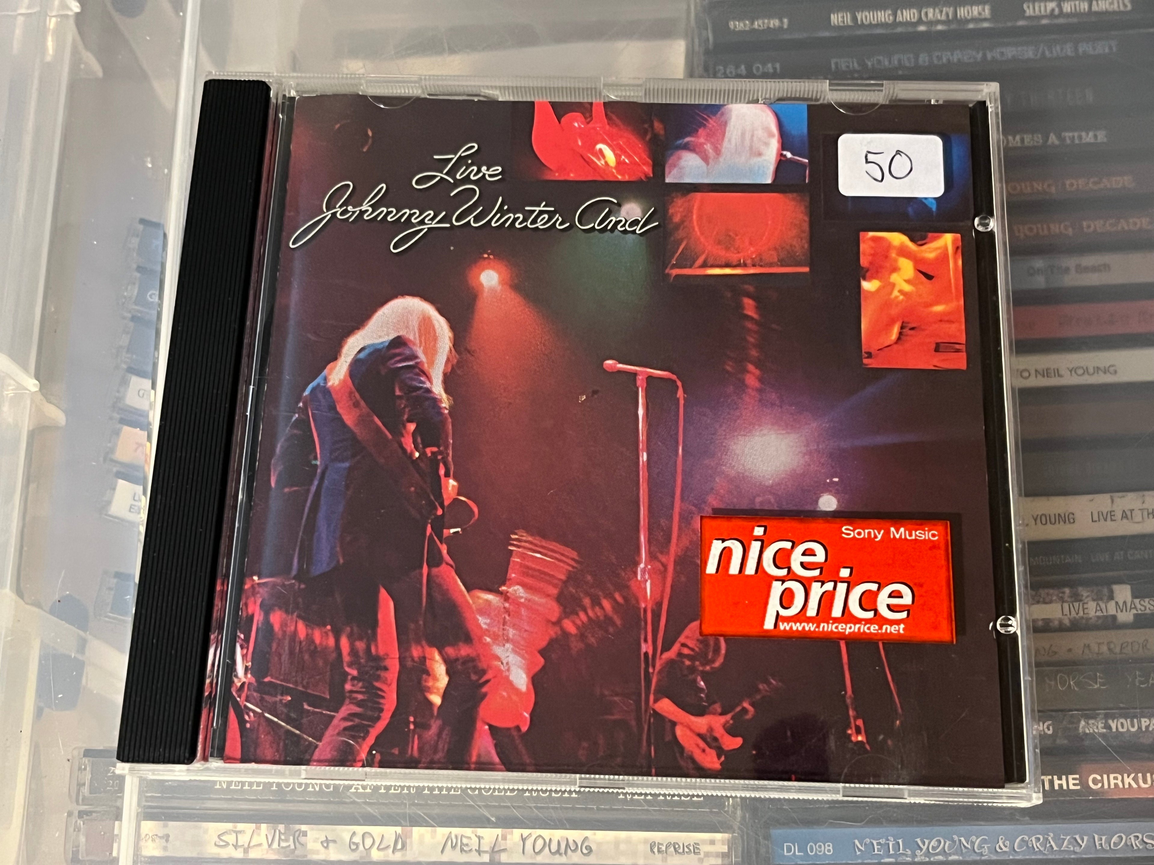 Johnny Winter And – Live Johnny Winter And (NM/NM) jewelcase version