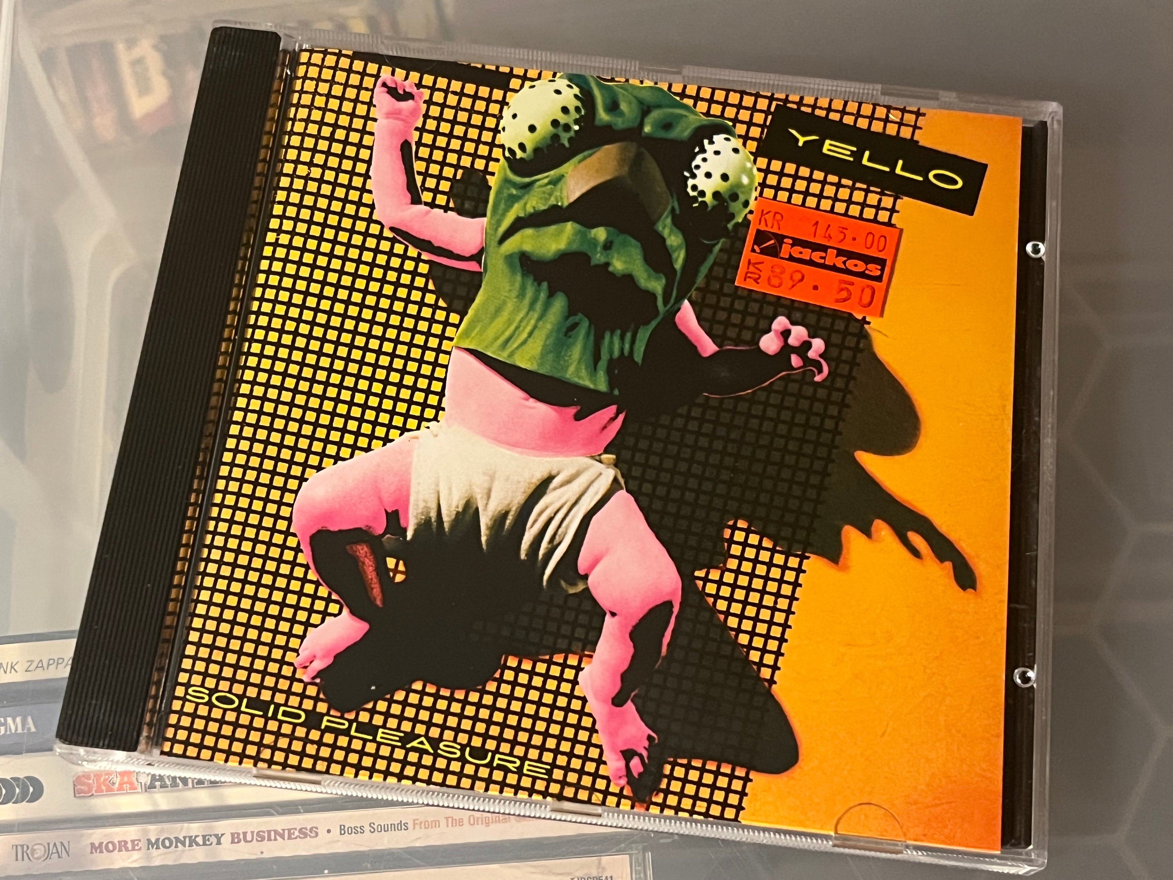 Yello ‎– Solid Pleasure (NM/NM) Red swirl
